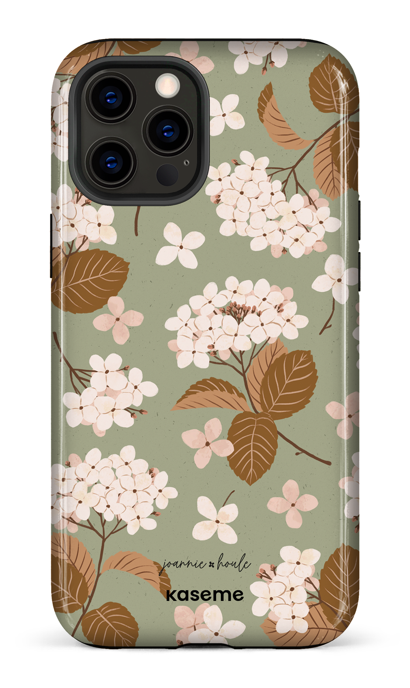 Hydrangeas Green by Joannie Houle - iPhone 12 Pro Max