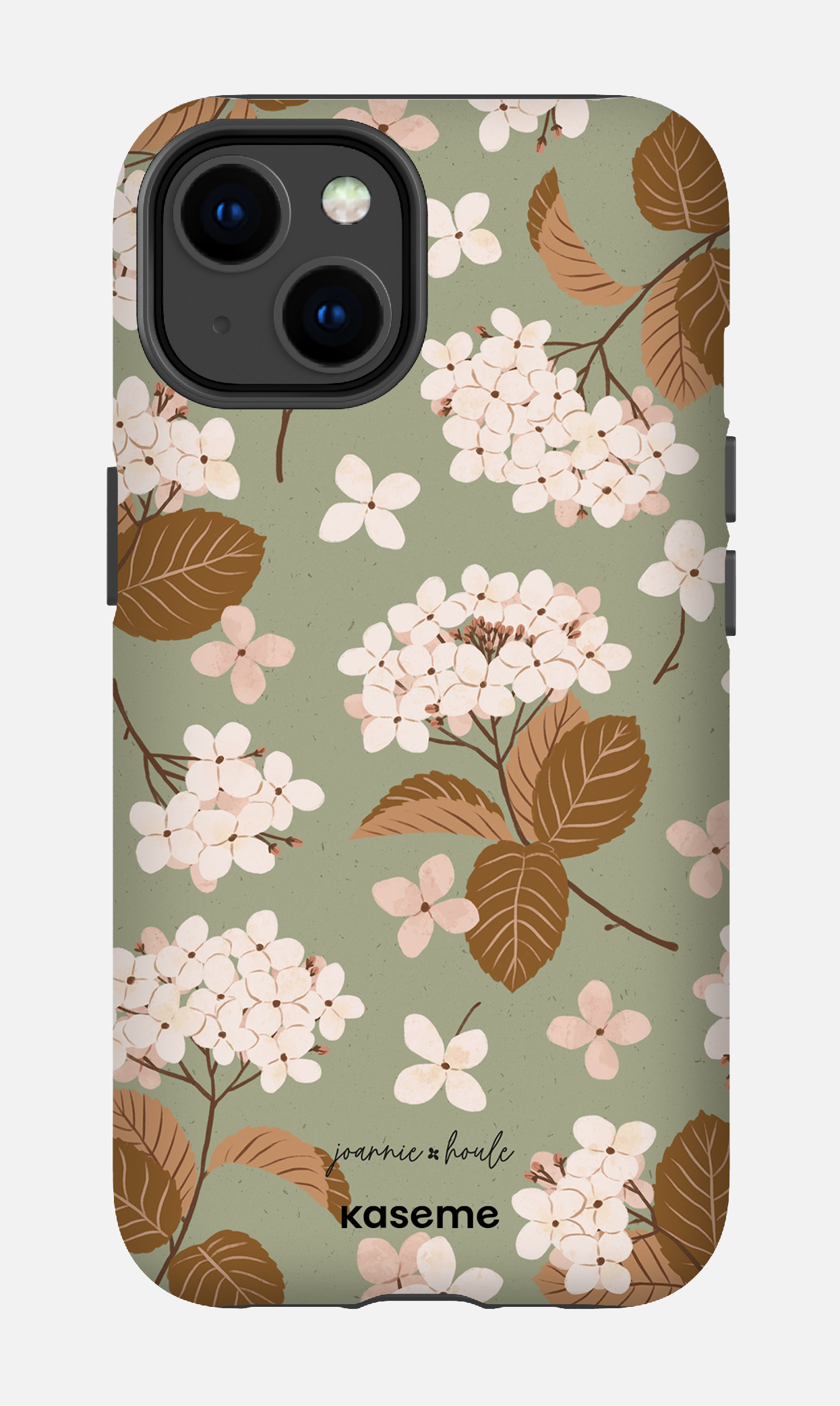 Hydrangeas Green by Joannie Houle - iPhone 14