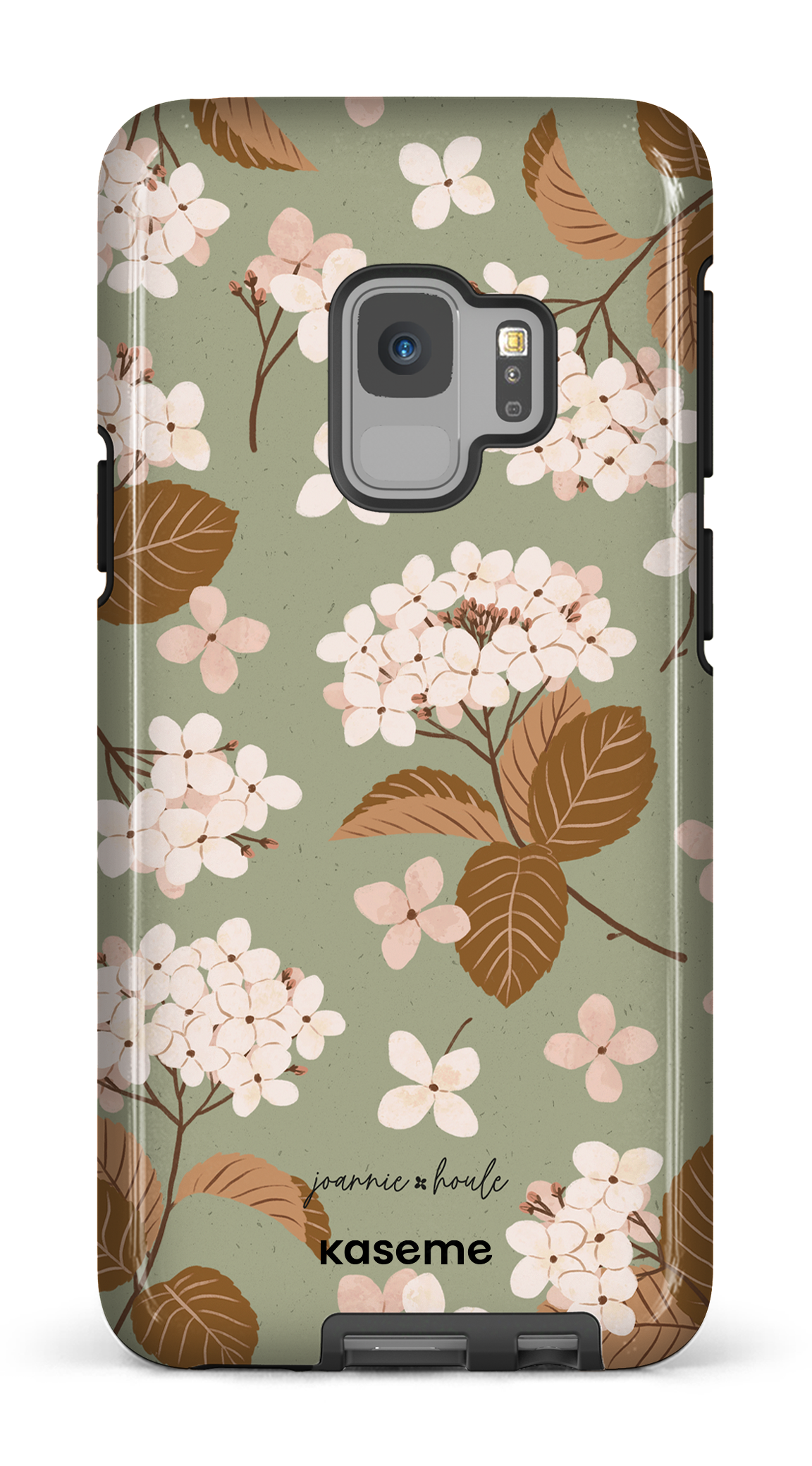 Hydrangeas Green by Joannie Houle - Galaxy S9