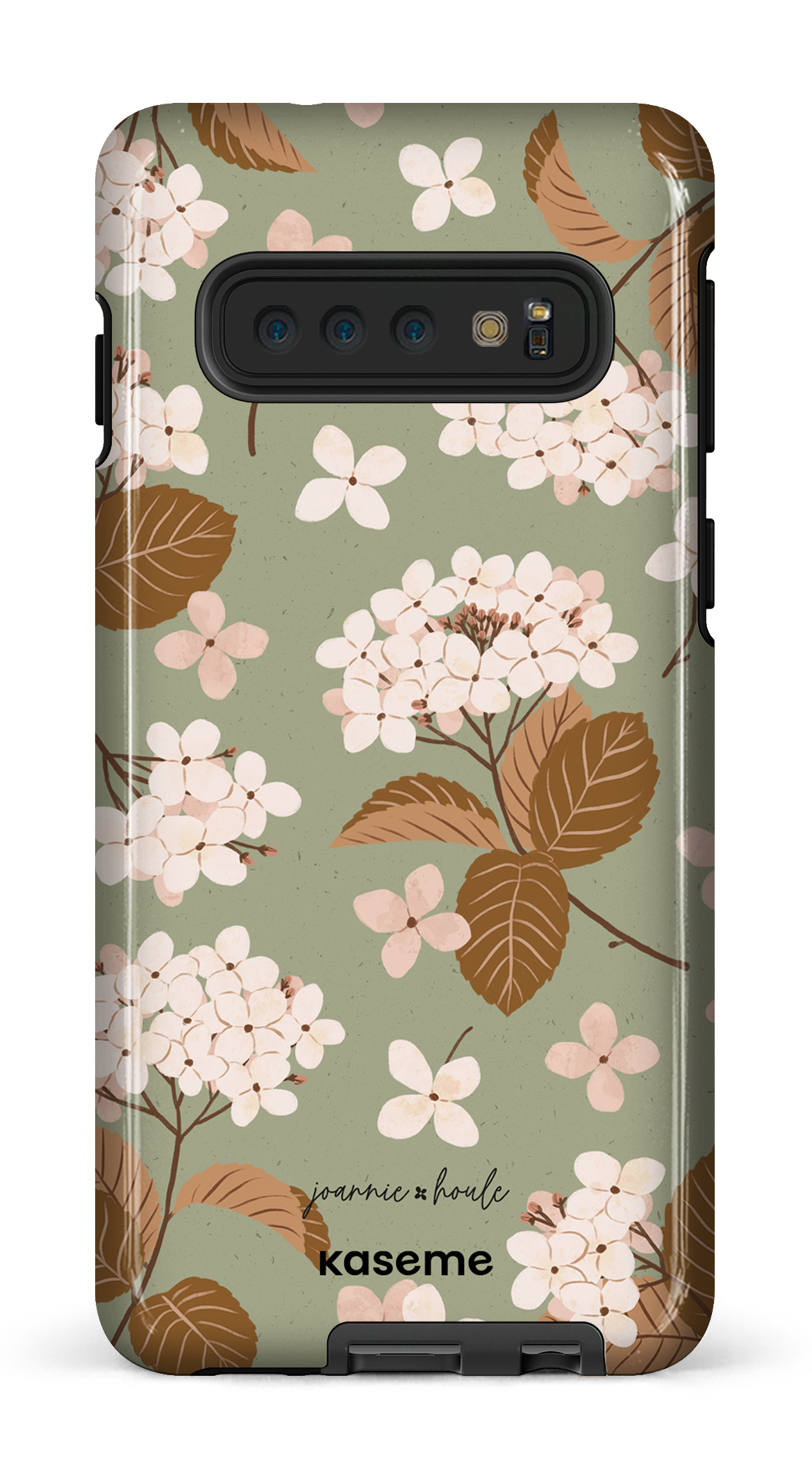 Hydrangeas Green by Joannie Houle - Galaxy S10
