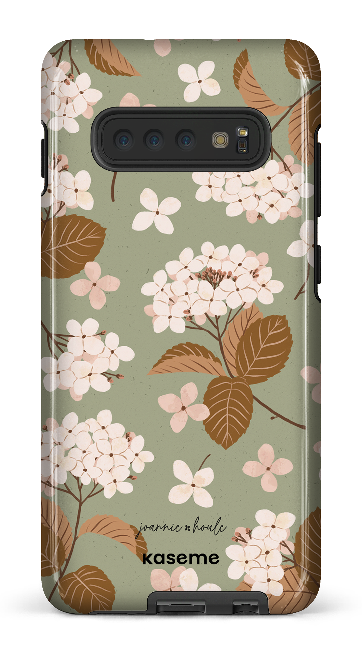 Hydrangeas Green by Joannie Houle - Galaxy S10 Plus
