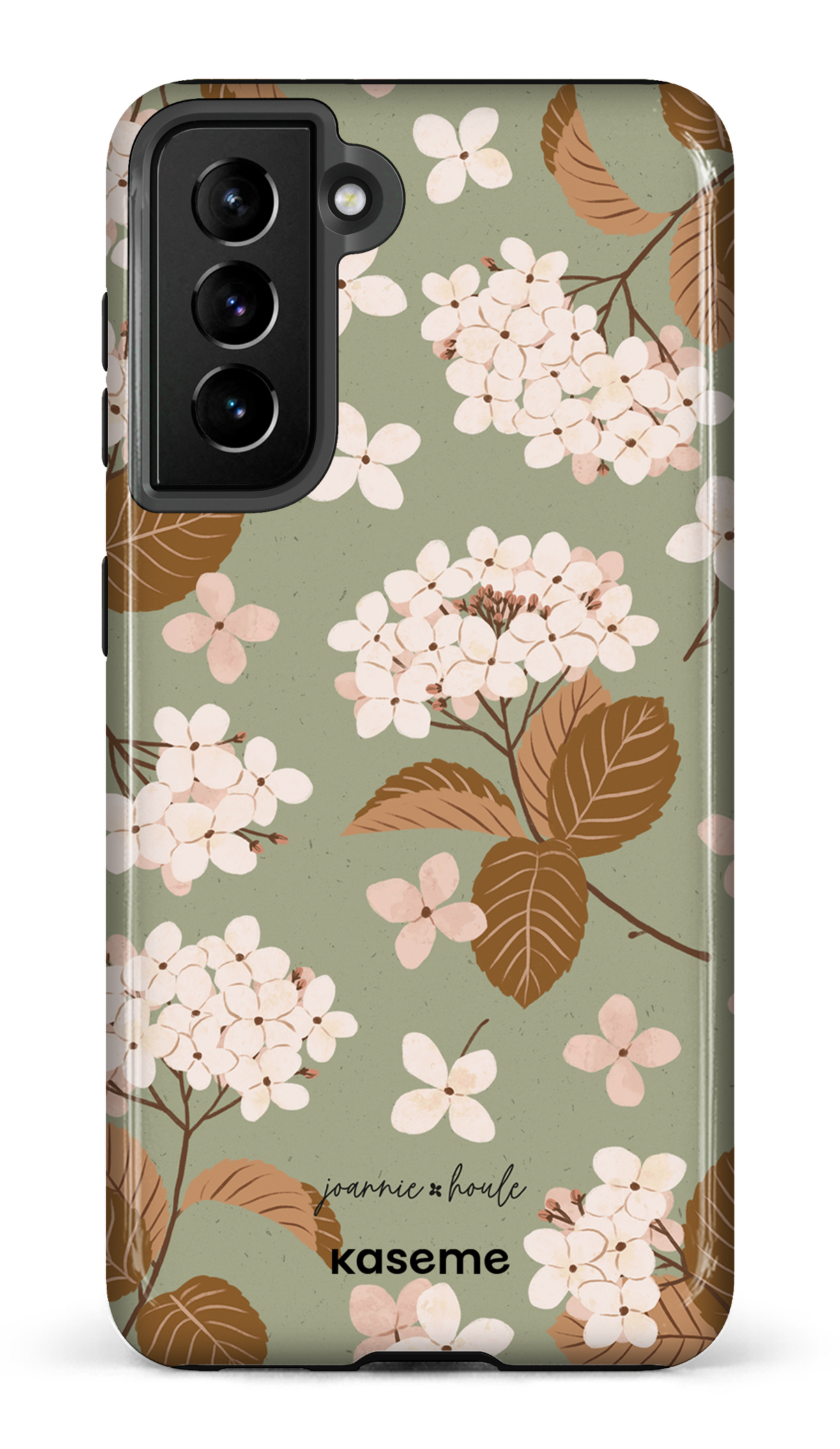 Hydrangeas Green by Joannie Houle - Galaxy S21