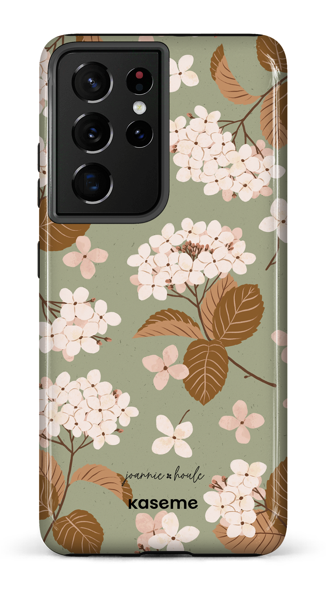 Hydrangeas Green by Joannie Houle - Galaxy S21 Ultra