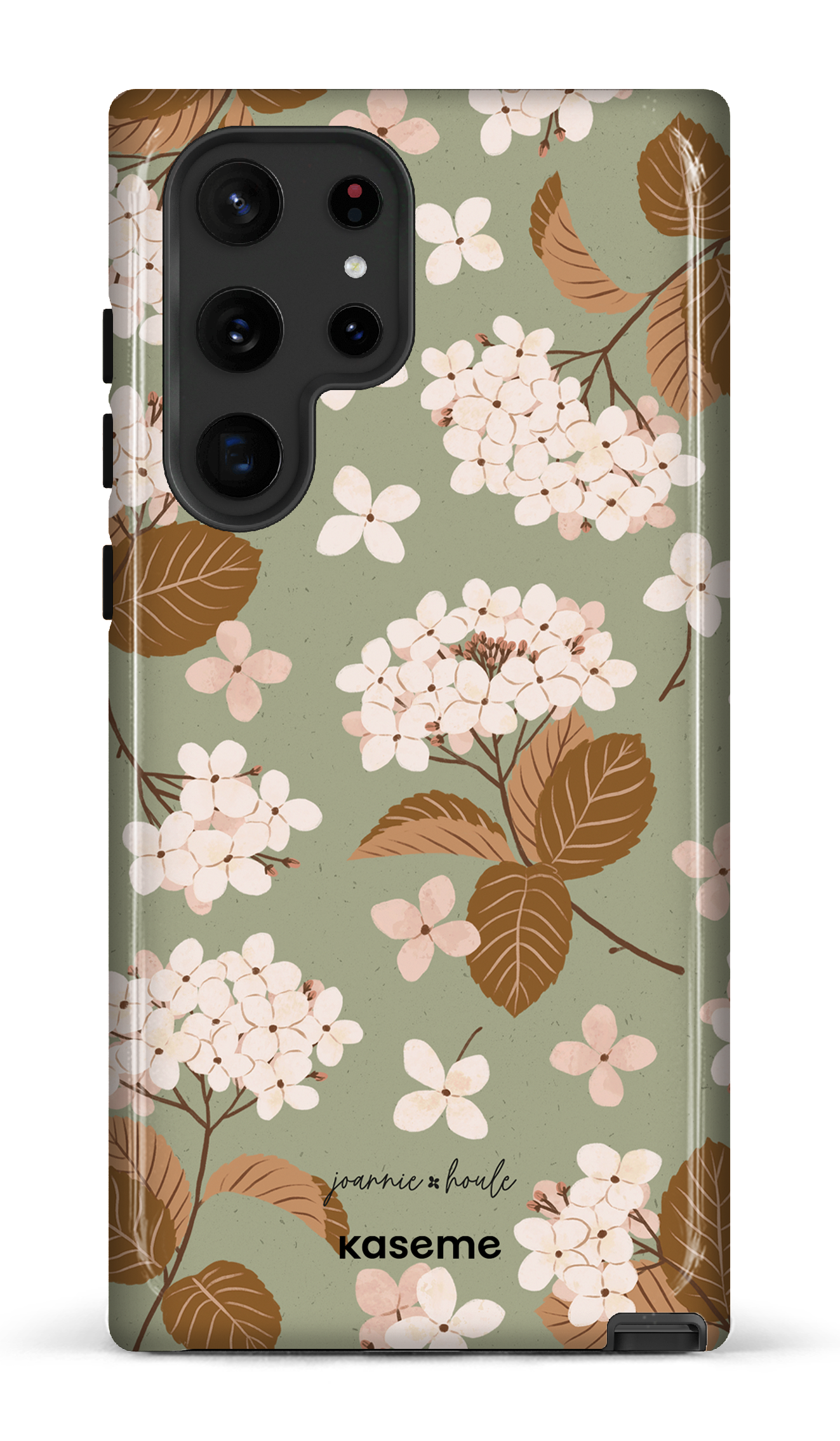 Hydrangeas Green by Joannie Houle - Galaxy S22 Ultra