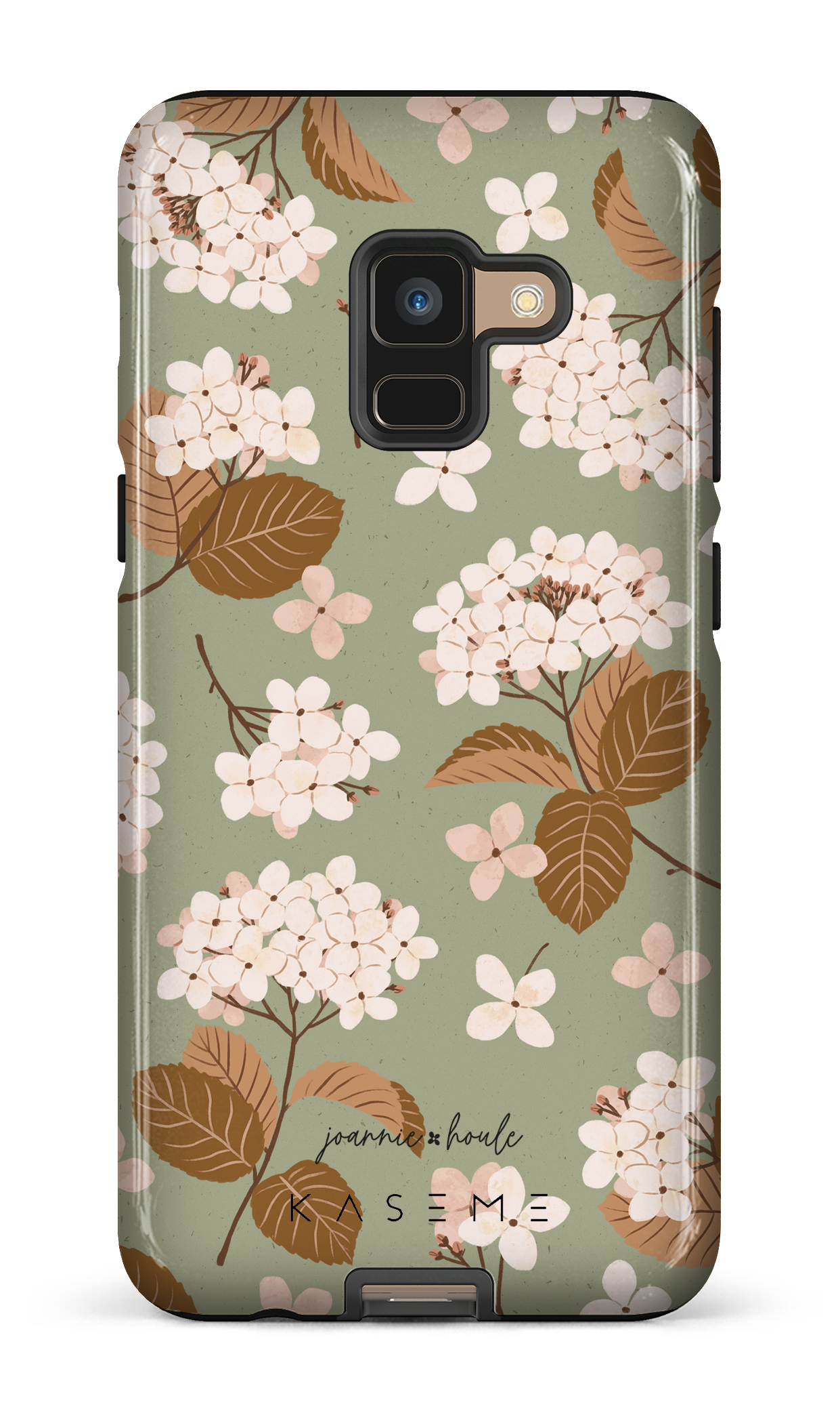 Hydrangeas Green by Joannie Houle - Galaxy A8