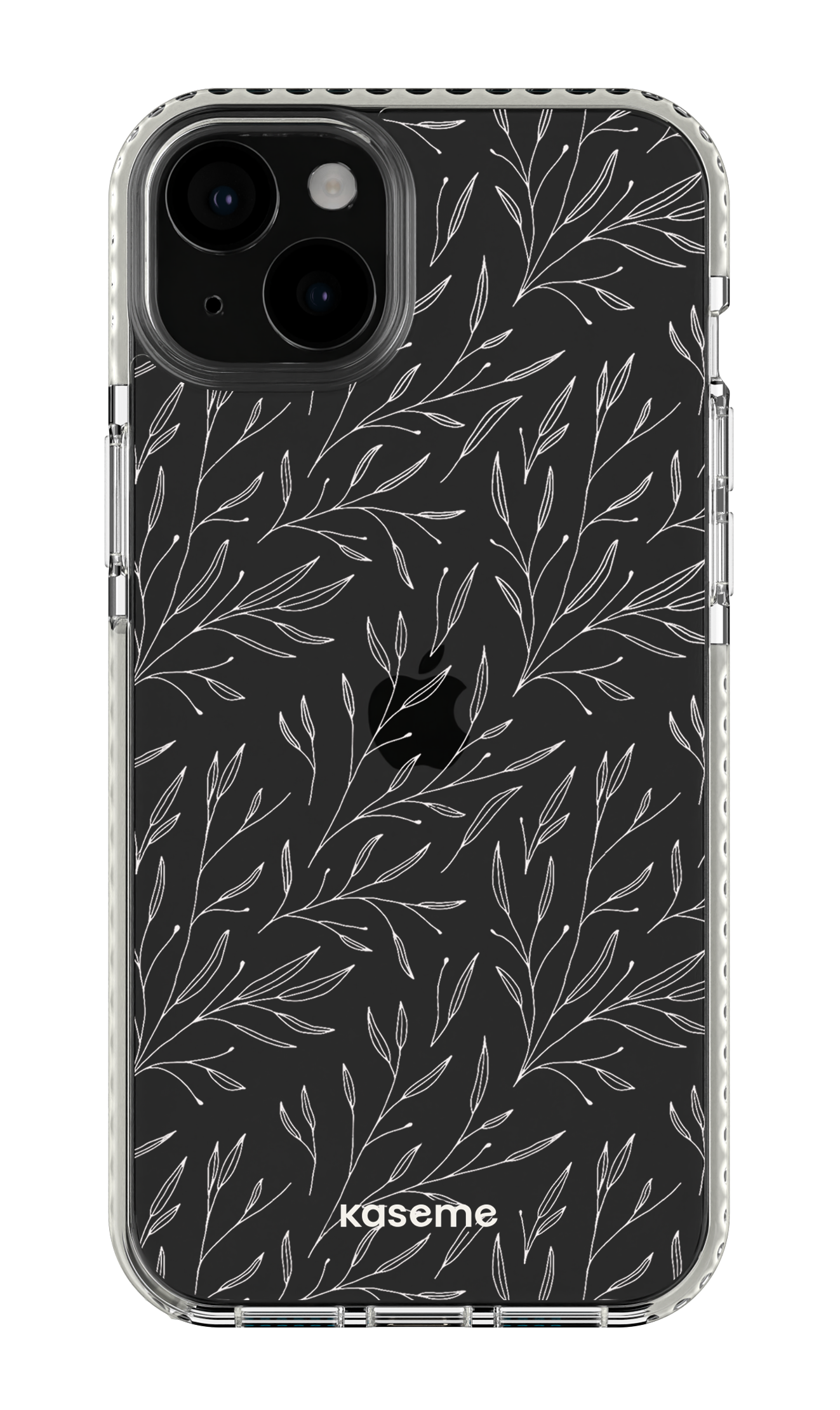 Hibiscus Clear Case - iPhone 15 Plus
