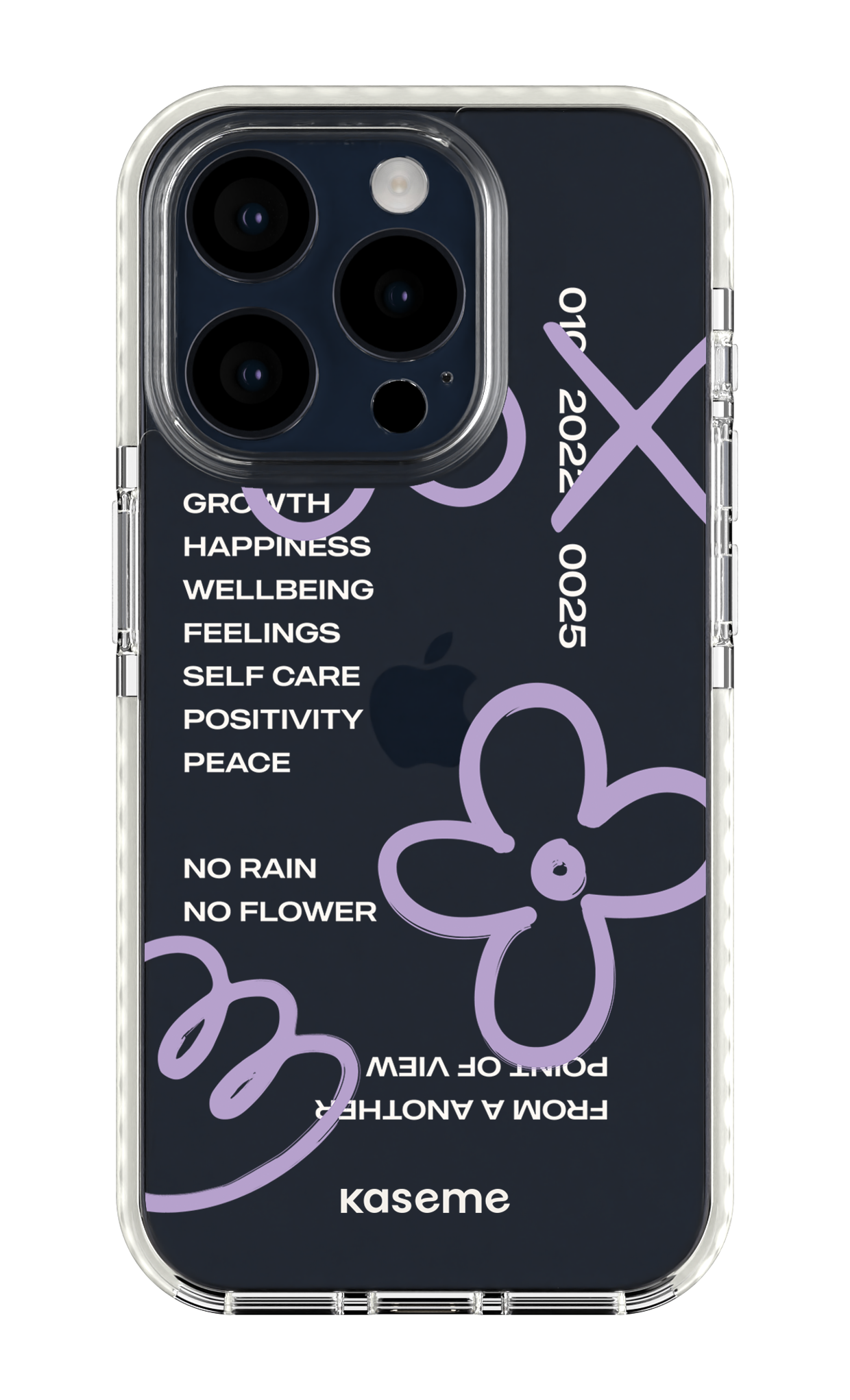 Feelings purple clear case - iPhone 15 Pro