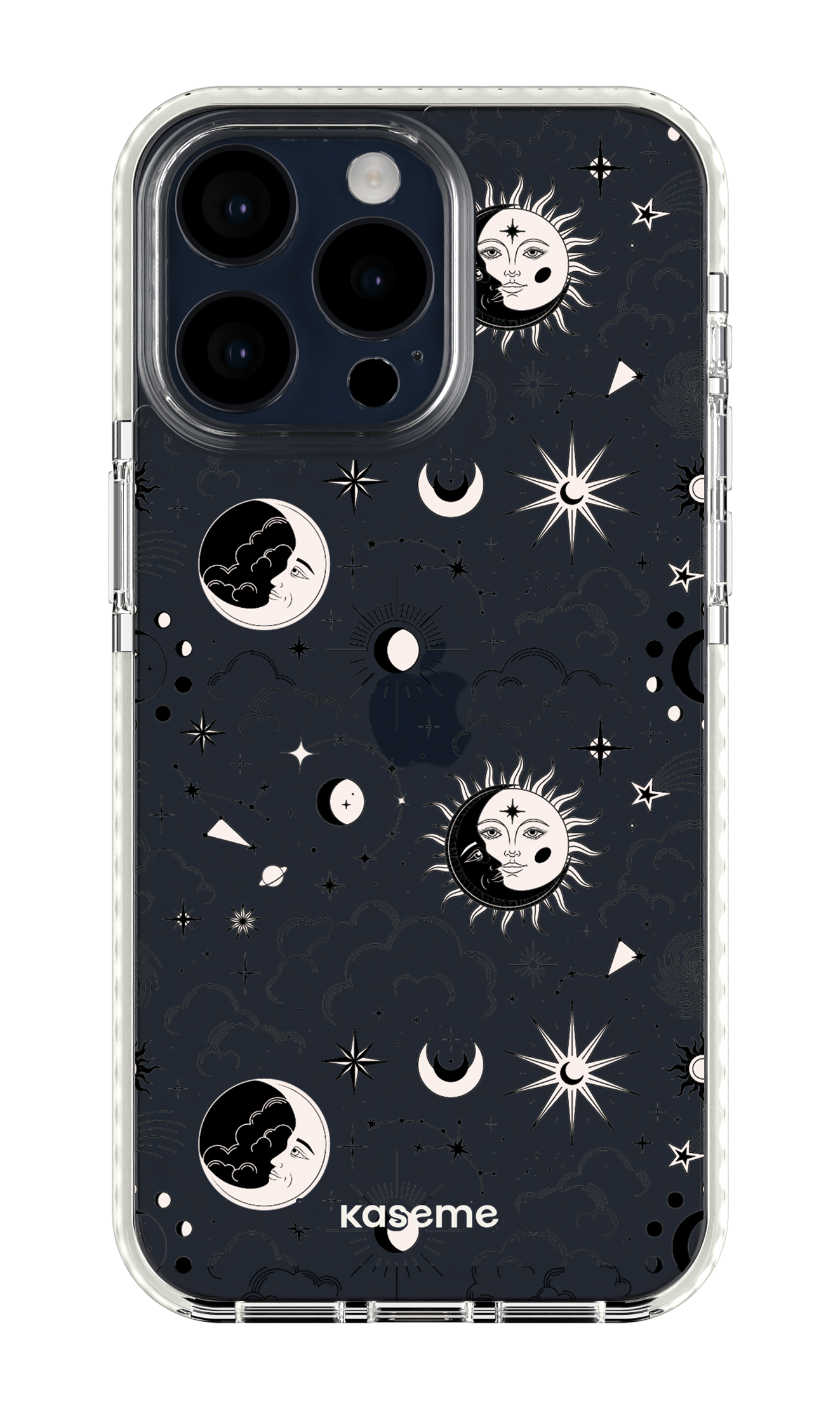 Milky Way Black Clear Case - iPhone 15 Pro Max