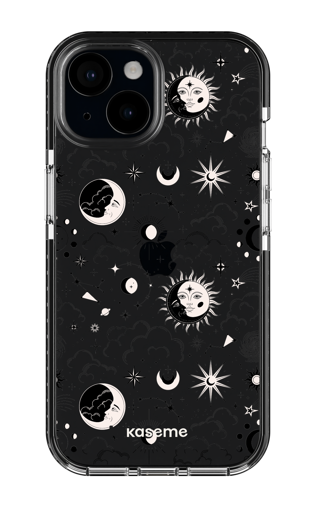 Milky Way Black Clear Case - iPhone 15