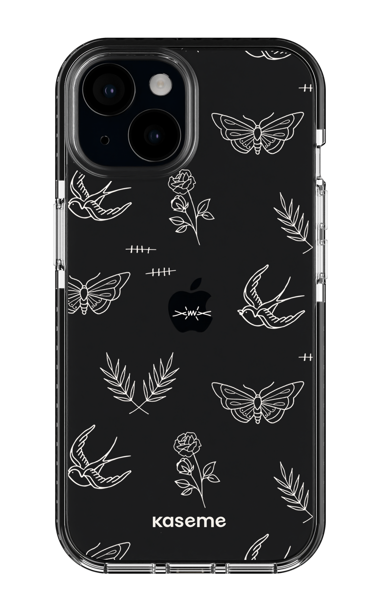 Ink white clear case - iPhone 15