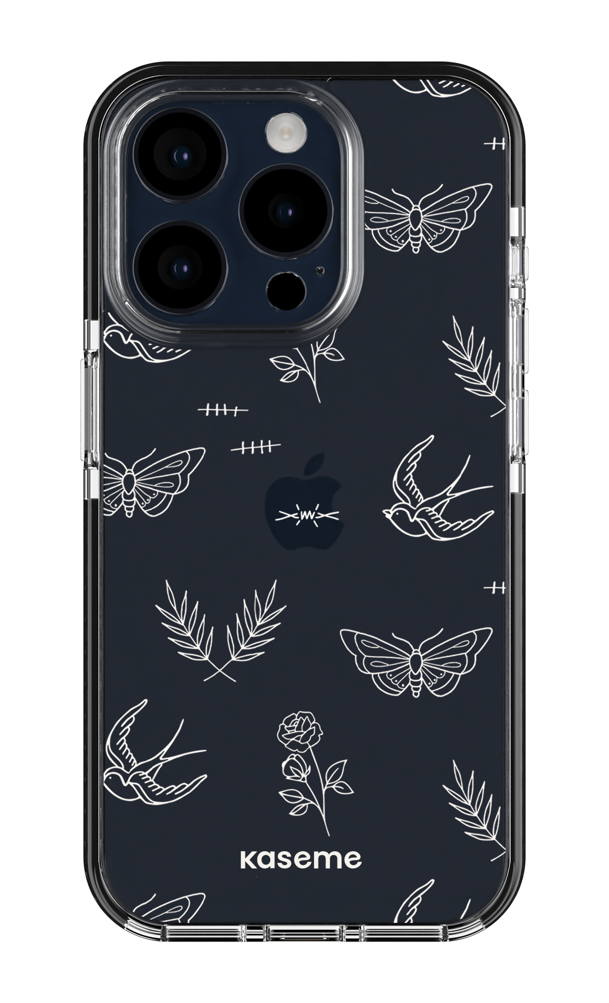 Ink white clear case - iPhone 15 Pro