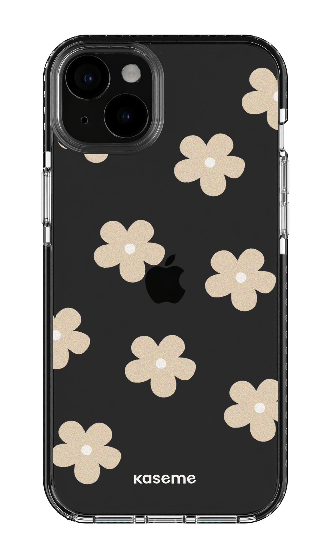 Woodstock Beige Clear Case - iPhone 15 Plus