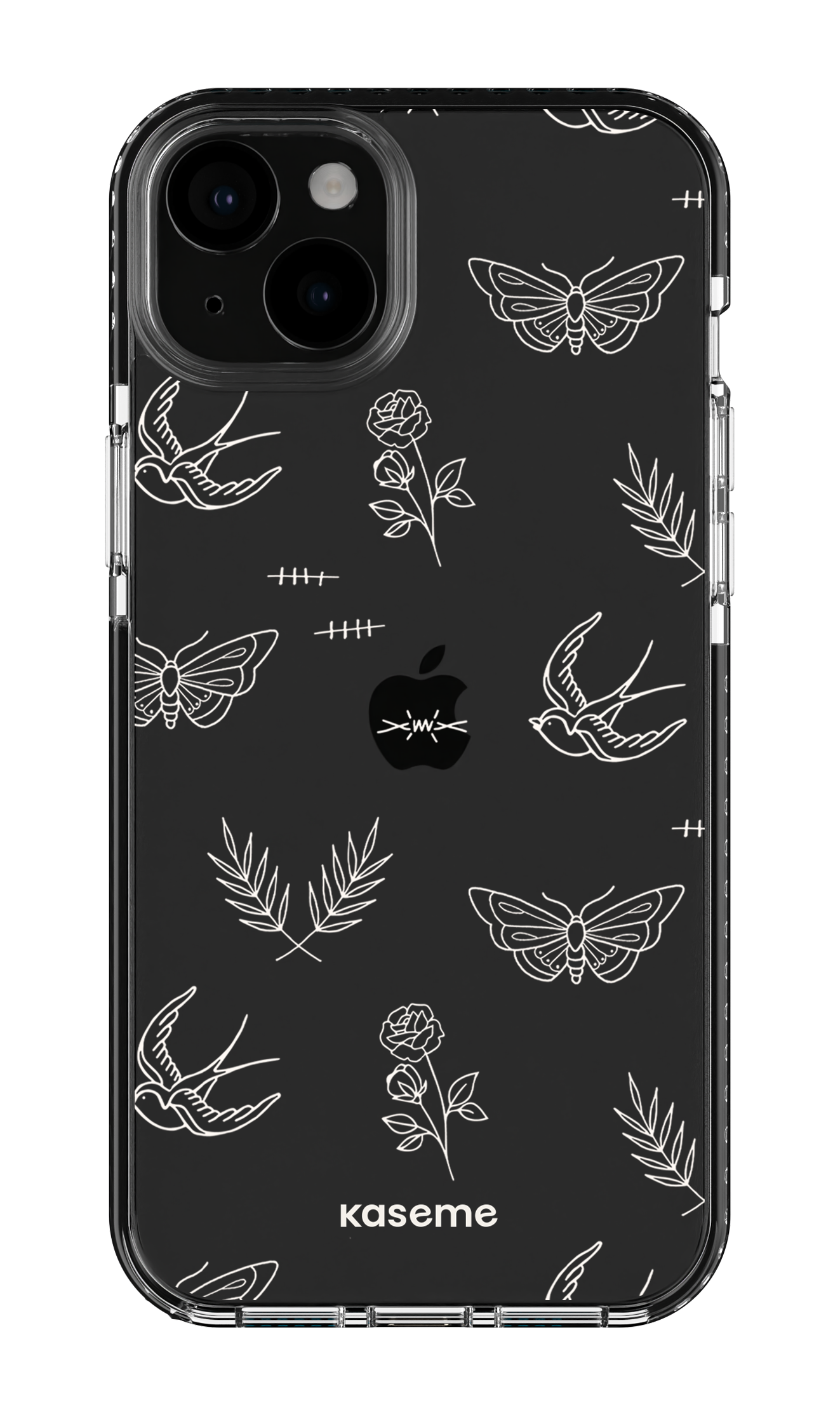 Ink white clear case - iPhone 15 Plus