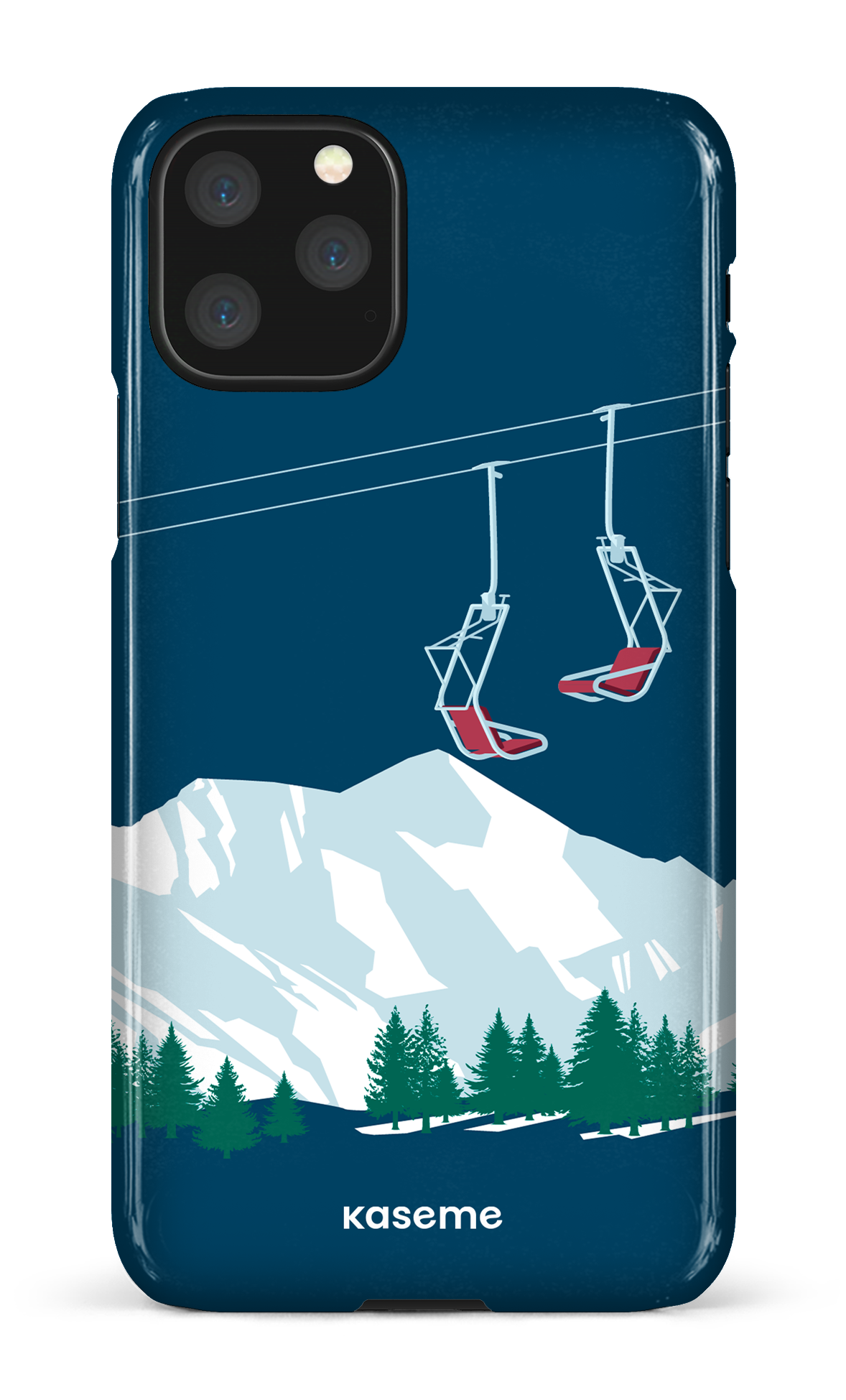 Ski Lift Blue - iPhone 11 Pro