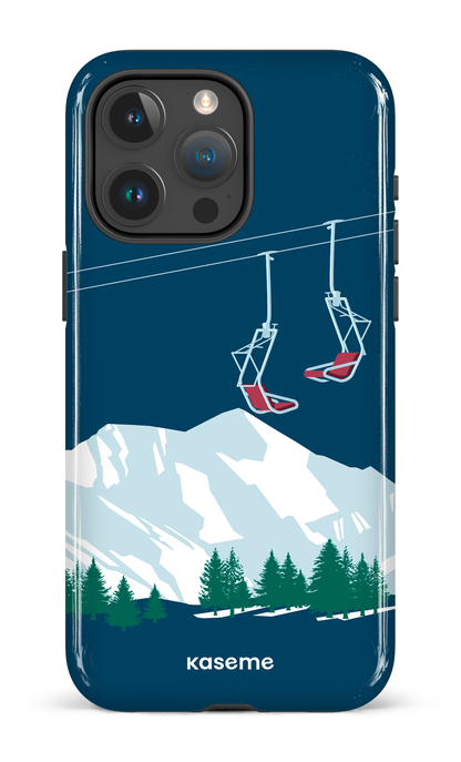 Ski Lift Blue - iPhone 15 Pro Max