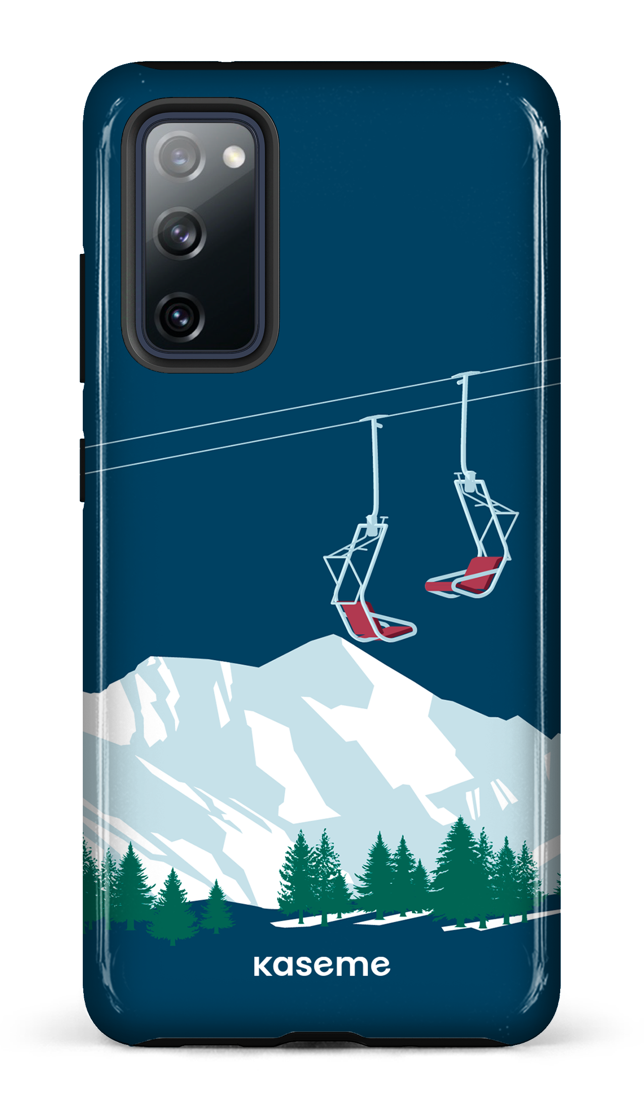Ski Lift Blue - Galaxy S20 FE