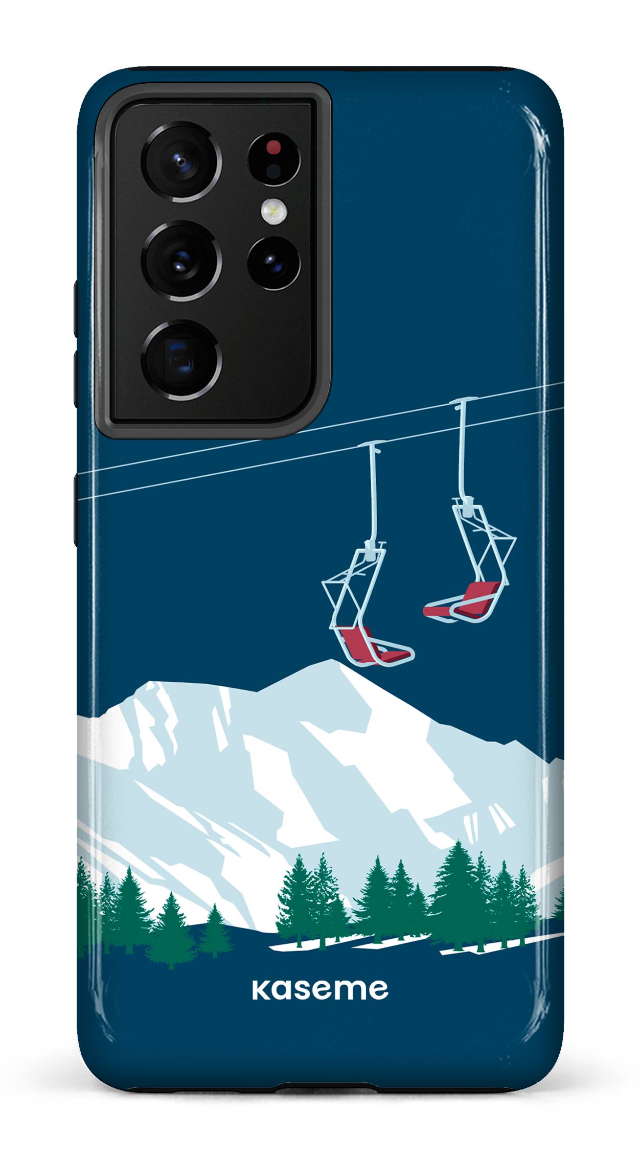 Ski Lift Blue - Galaxy S21 Ultra