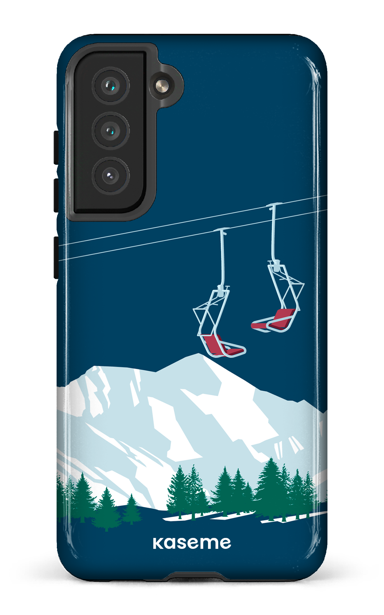 Ski Lift Blue - Galaxy S21 FE