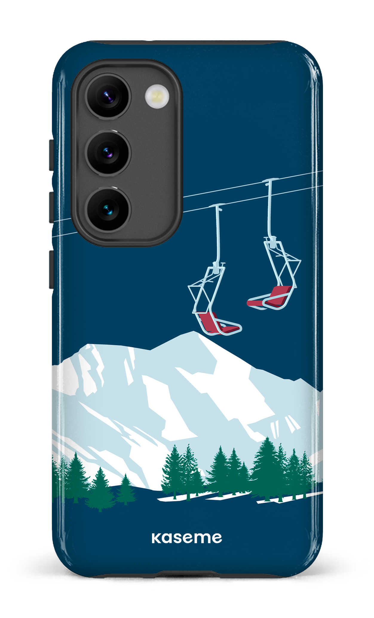Ski Lift Blue - Galaxy S23