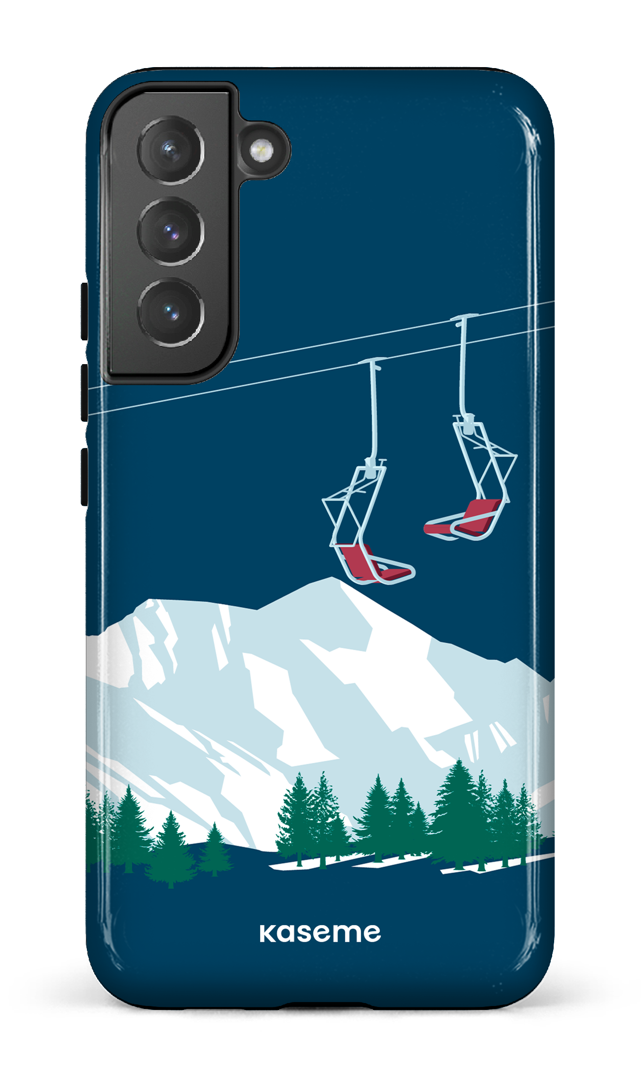 Ski Lift Blue - Galaxy S22 Plus