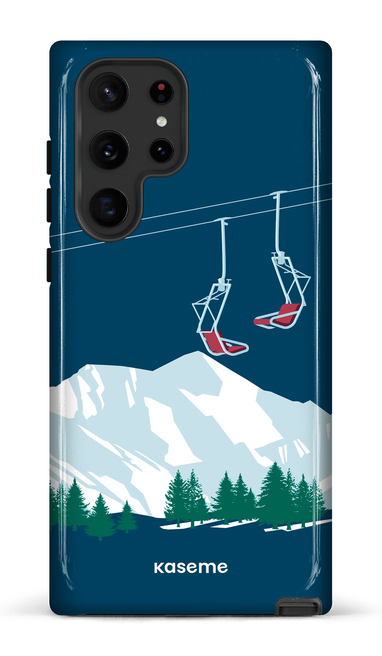 Ski Lift Blue - Galaxy S22 Ultra