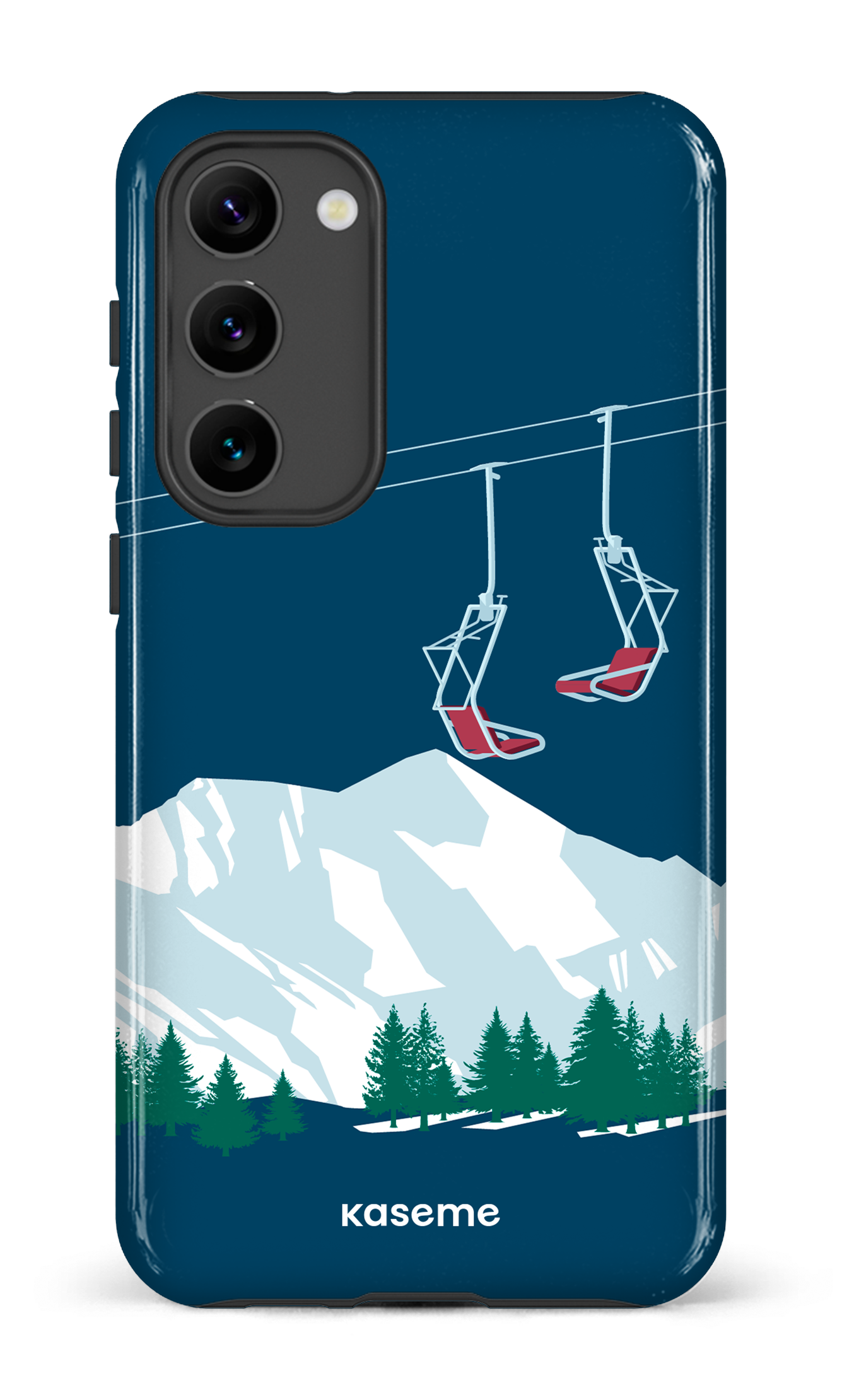 Ski Lift Blue - Galaxy S23 Plus