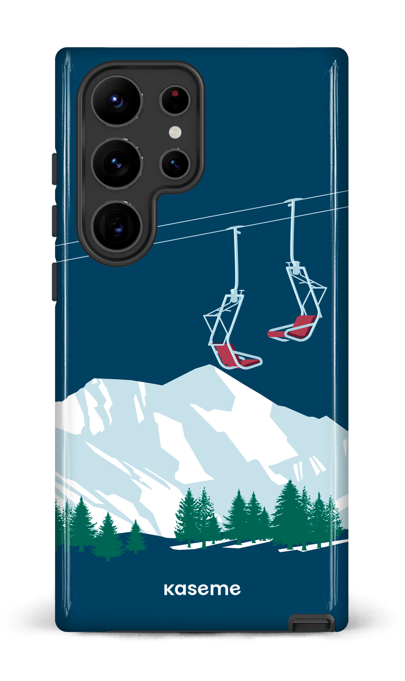 Ski Lift Blue - Galaxy S23 Ultra