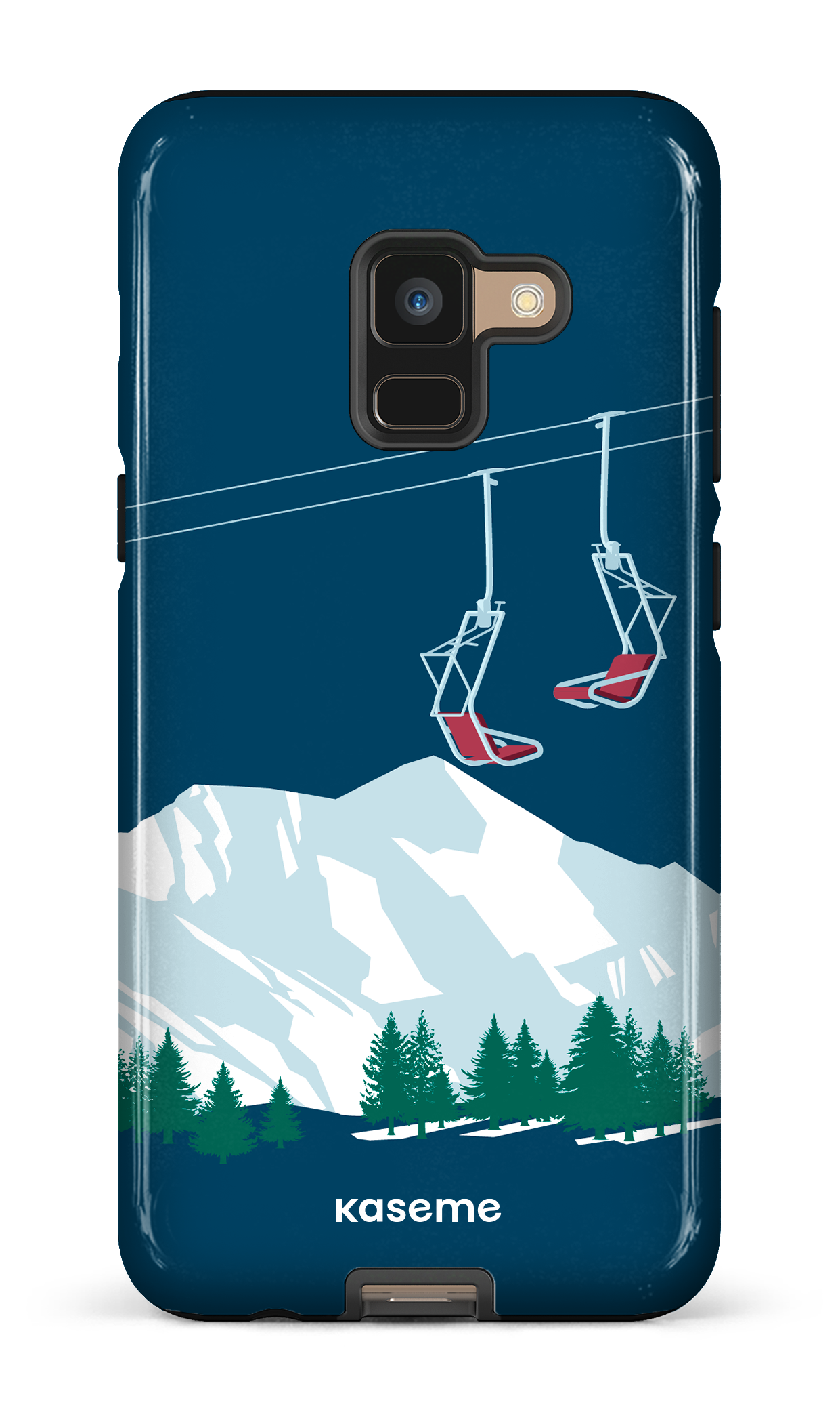 Ski Lift Blue - Galaxy A8