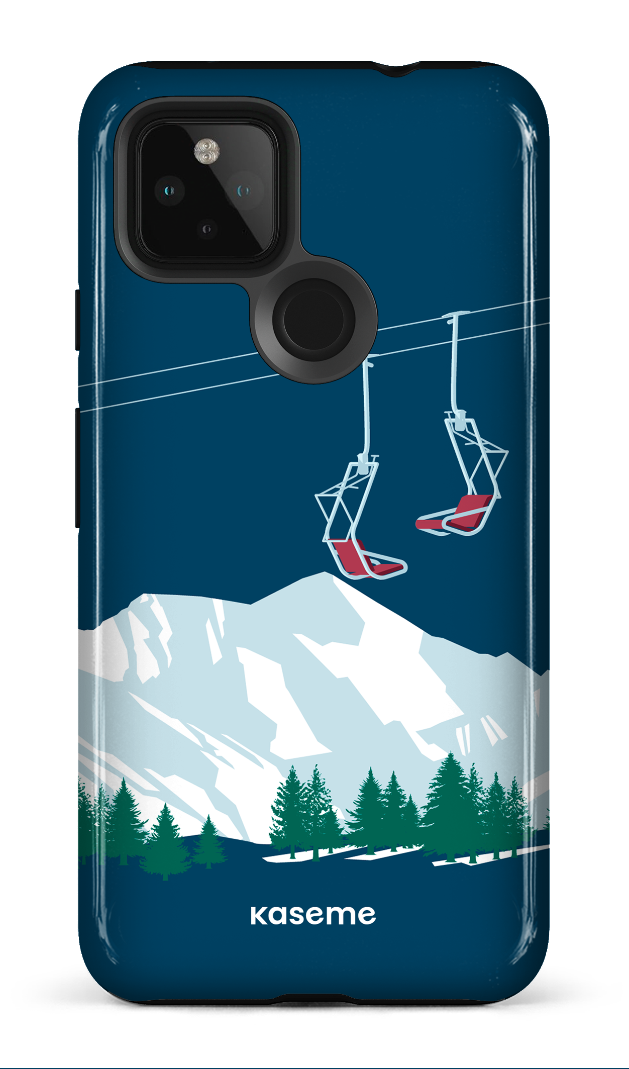 Ski Lift Blue - Google Pixel 4A (5G)