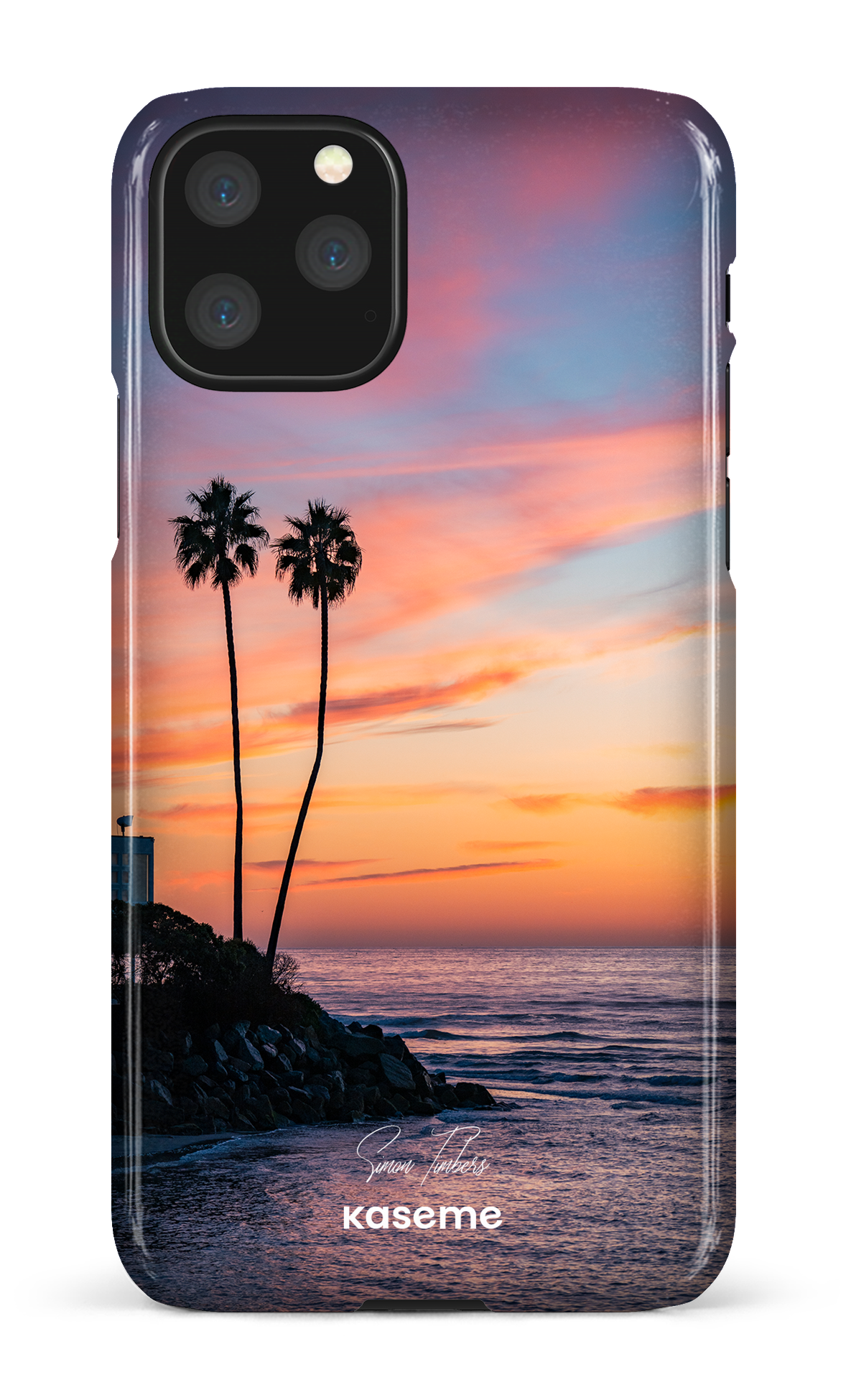 Sunset Palms by Simon Timbers - iPhone 11 Pro