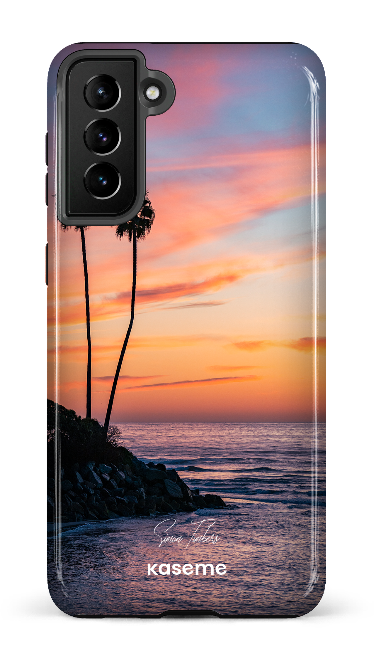 Sunset Palms by Simon Timbers - Galaxy S21 Plus