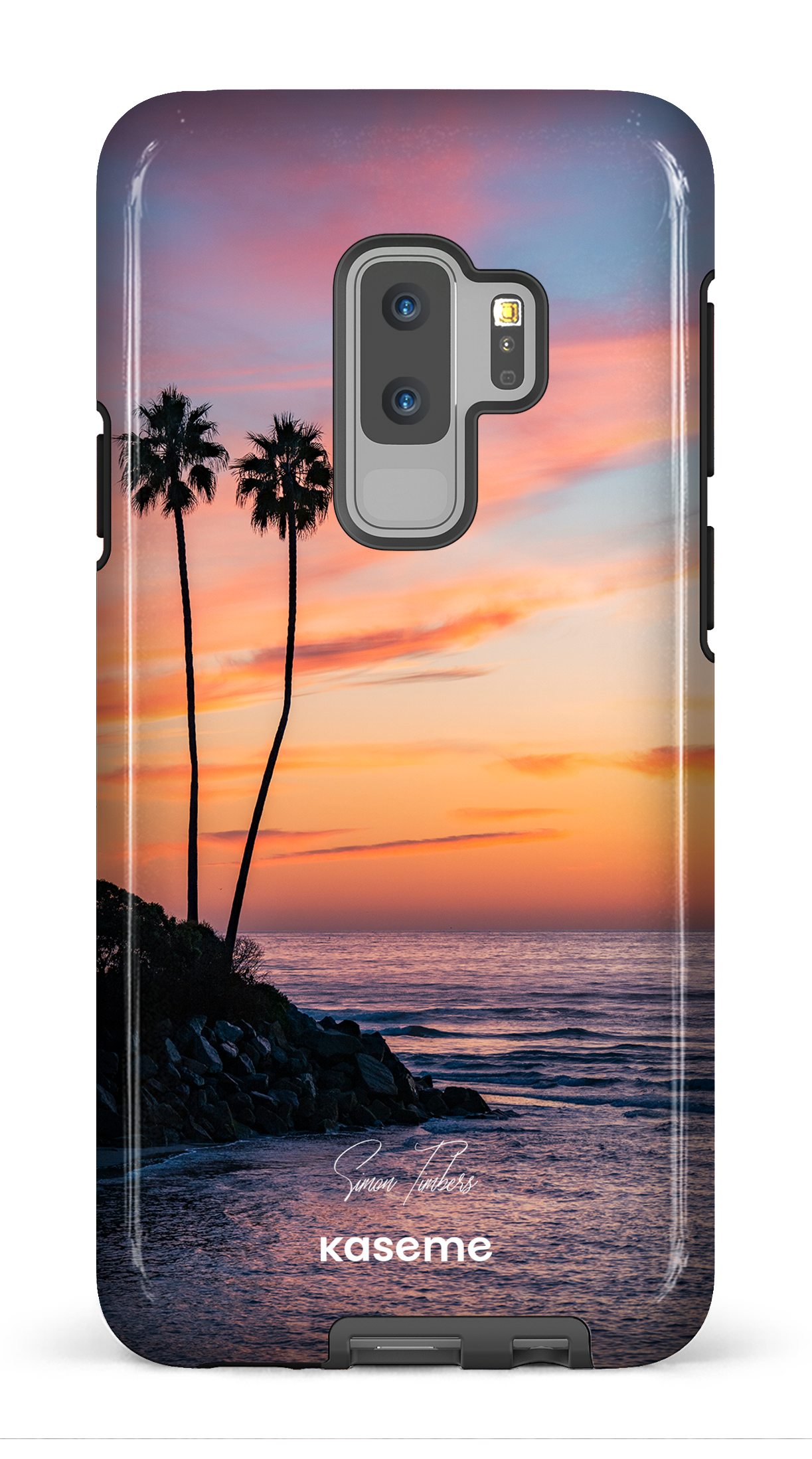 Sunset Palms by Simon Timbers - Galaxy S9 Plus