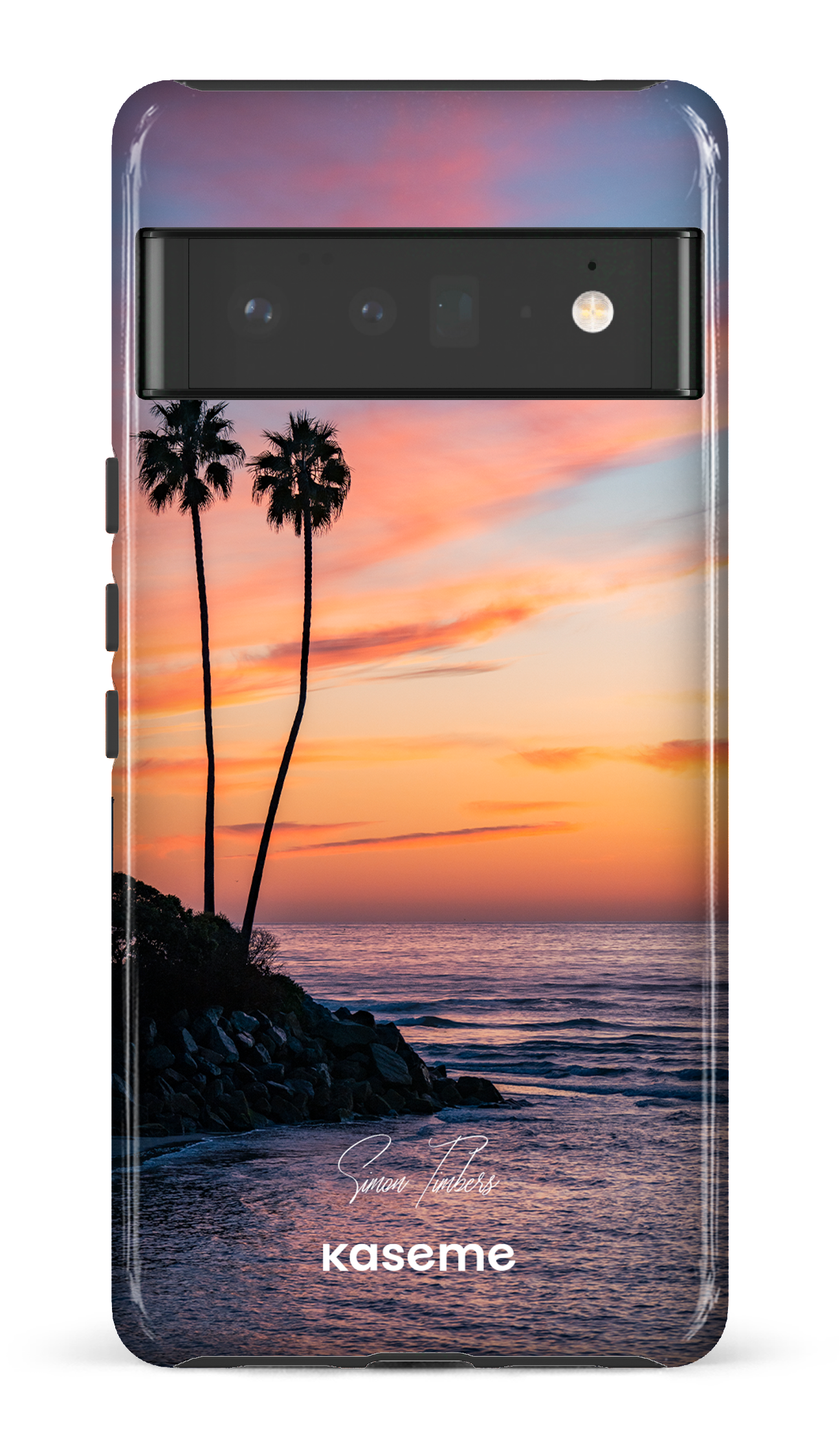 Sunset Palms by Simon Timbers - Google Pixel 6 pro