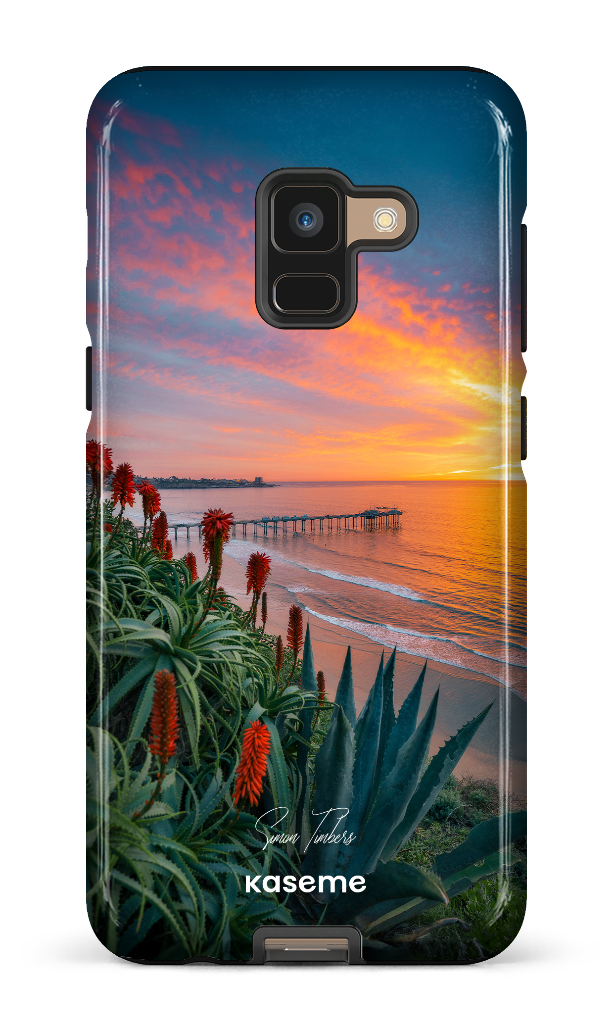 La Jolla in Bloom by Simon Timbers - Galaxy A8