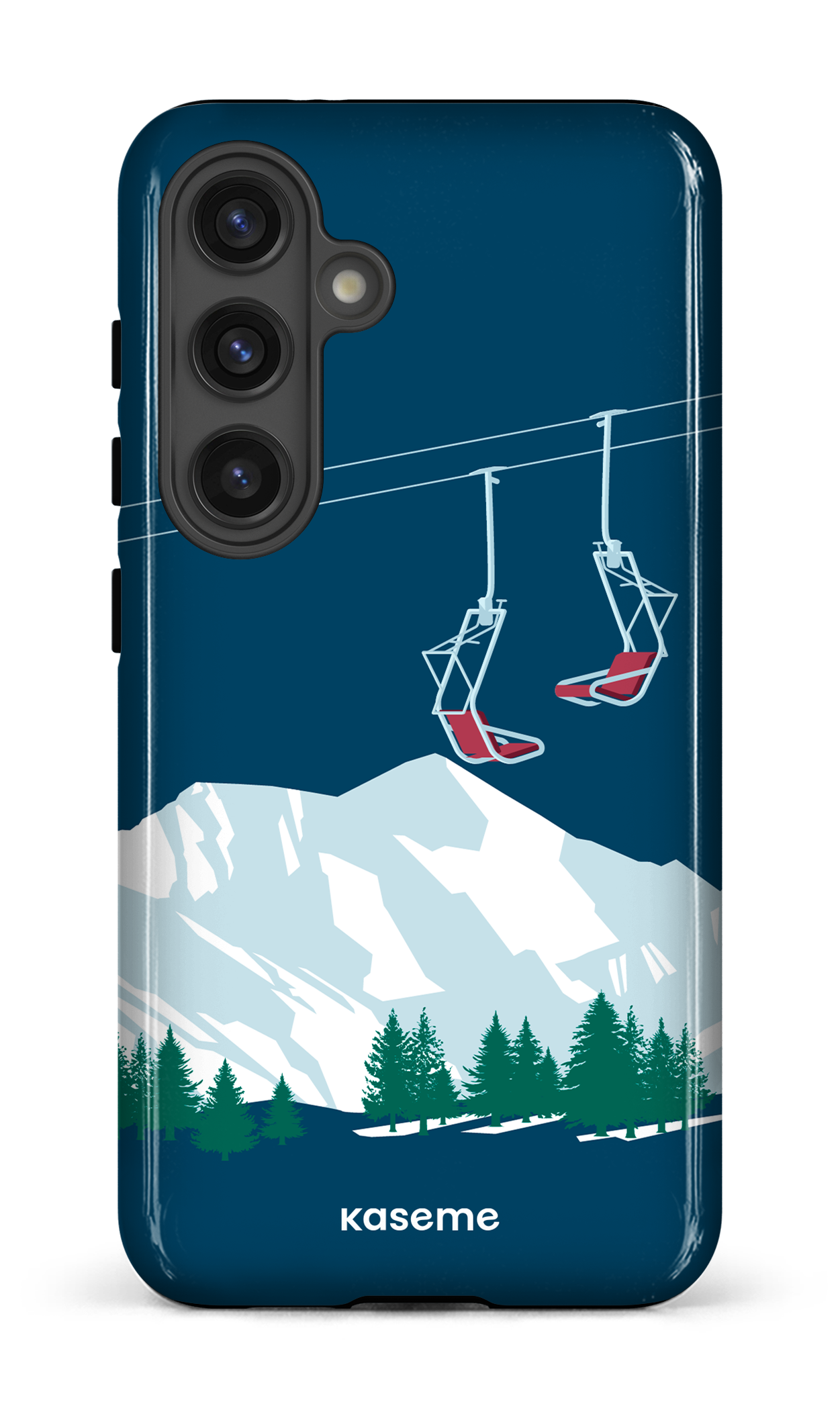 Ski Lift Blue - Galaxy S24