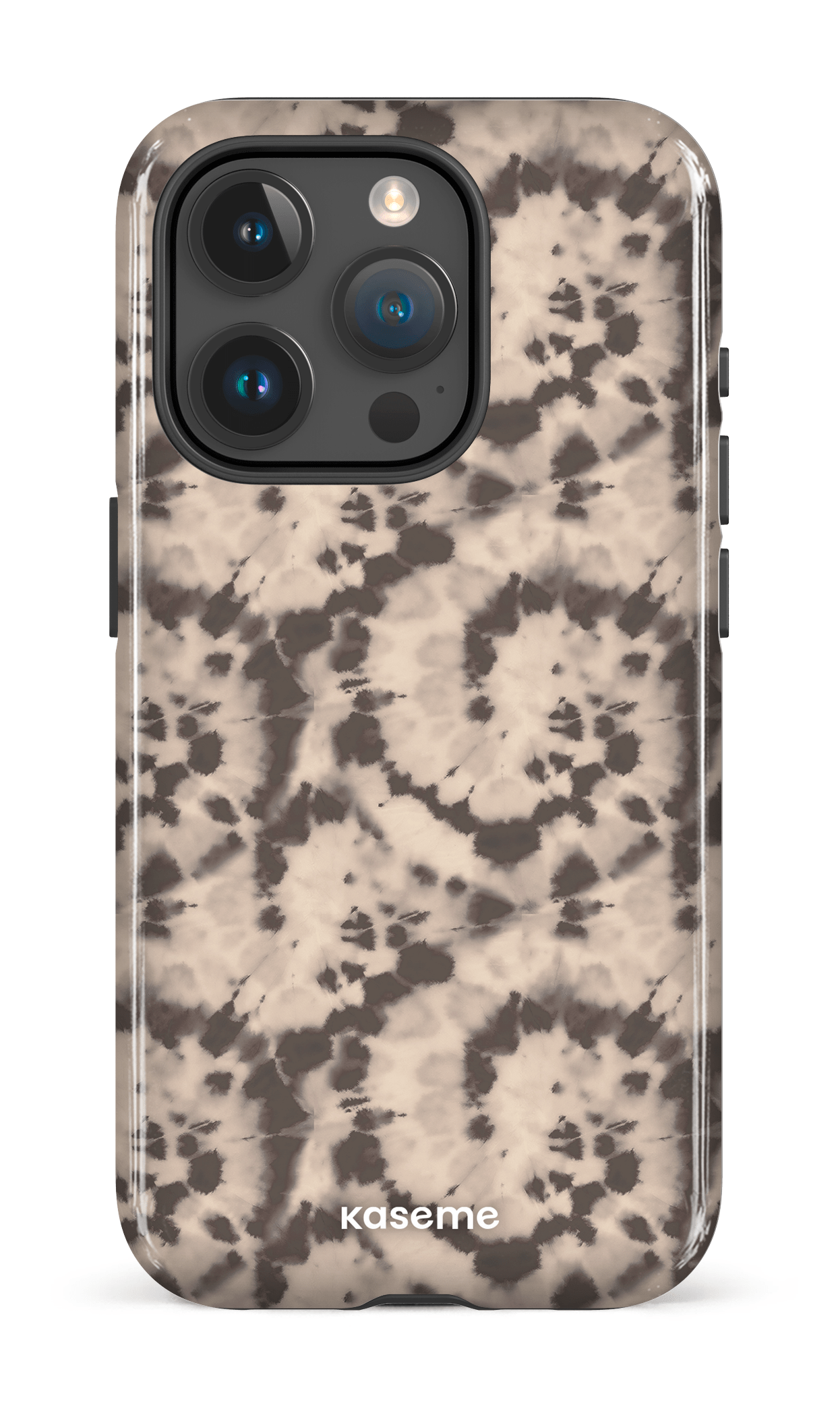 Groovy Swirls Brown - iPhone 15 Pro