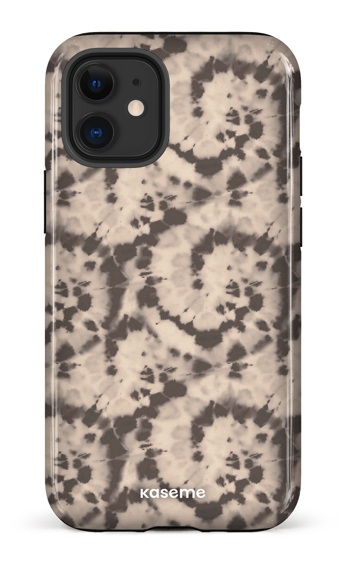 Groovy Swirls Brown - iPhone 12 Mini