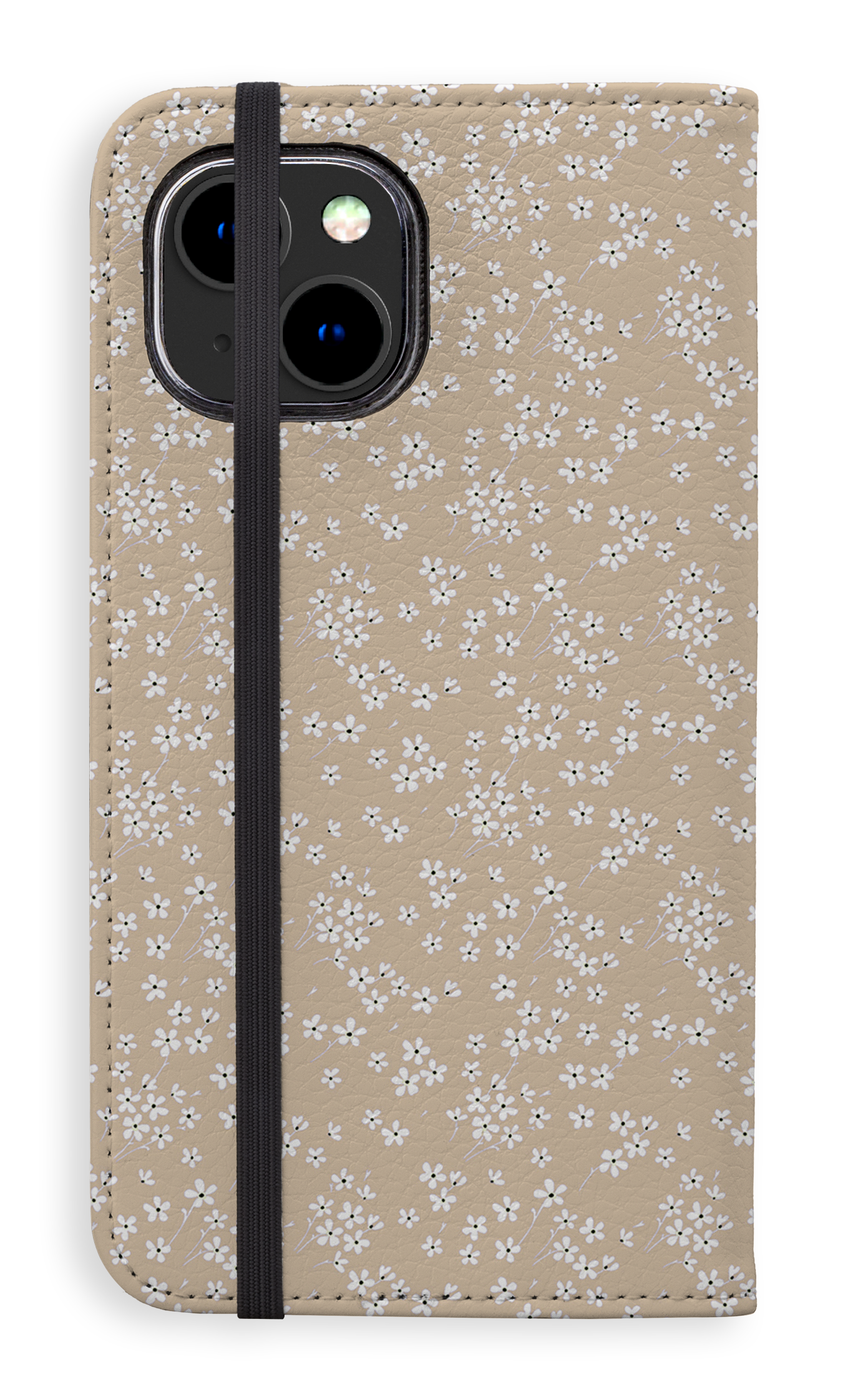 Posy Beige - Folio Case - iPhone 15