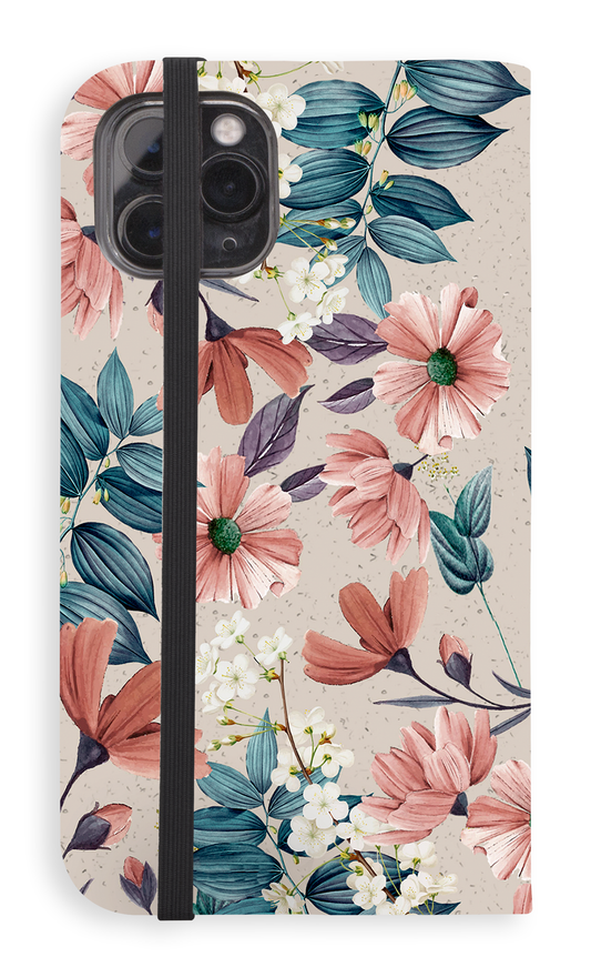 Fall Flowers - Folio Case - iPhone 11 Pro