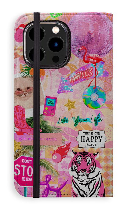 Happy Place - Folio Case - iPhone 15 Pro Max