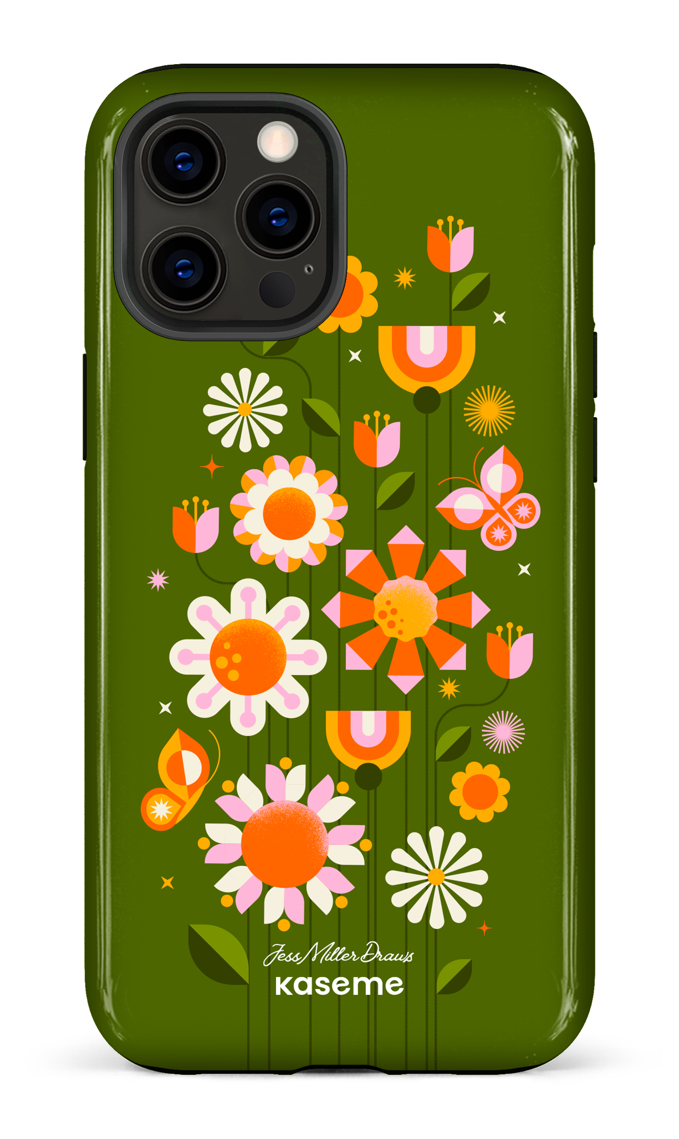 Summer Garden Green by Jessica Miller - iPhone 12 Pro Max