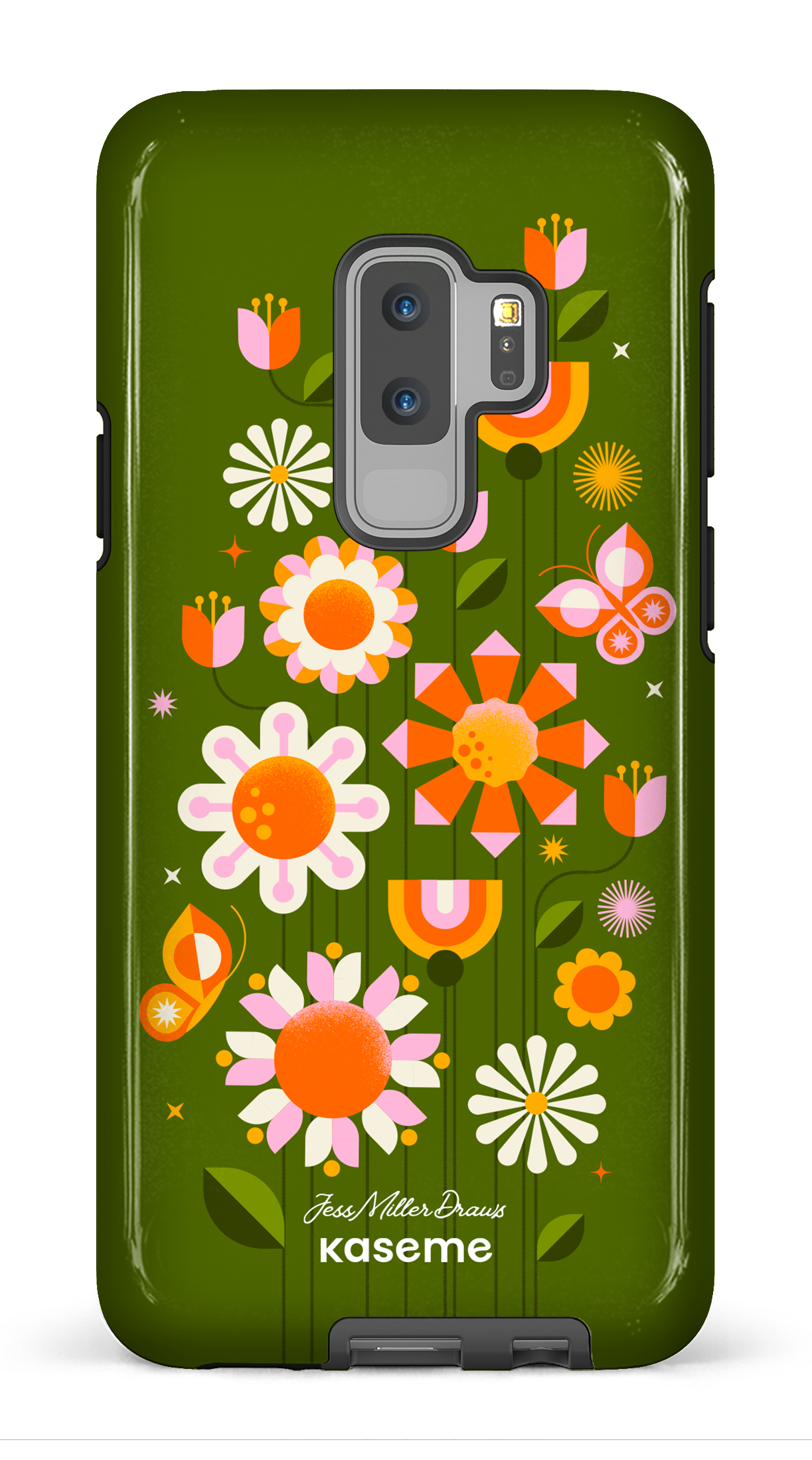 Summer Garden Green by Jessica Miller - Galaxy S9 Plus
