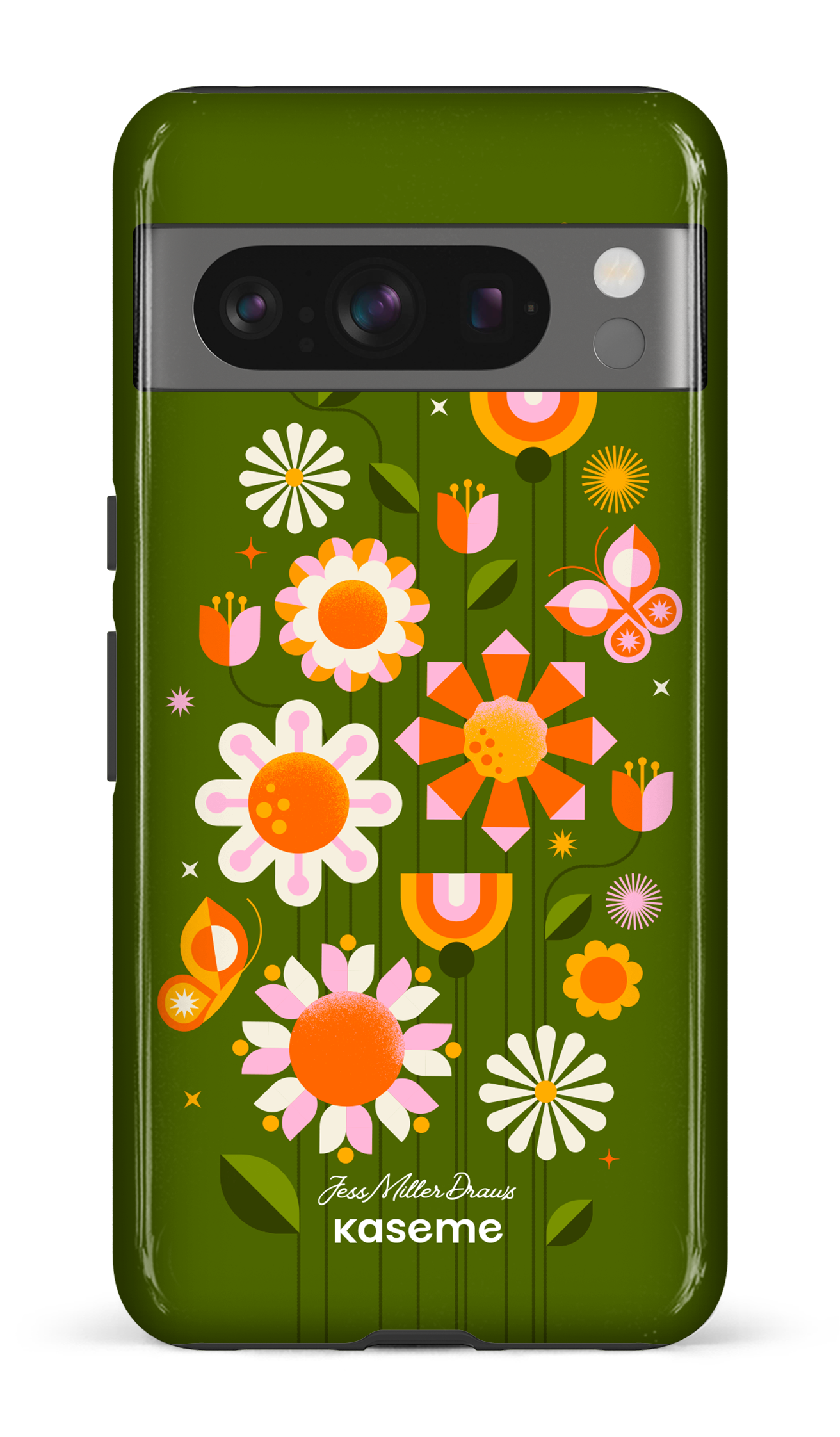 Summer Garden Green by Jessica Miller - Google Pixel 8 Pro