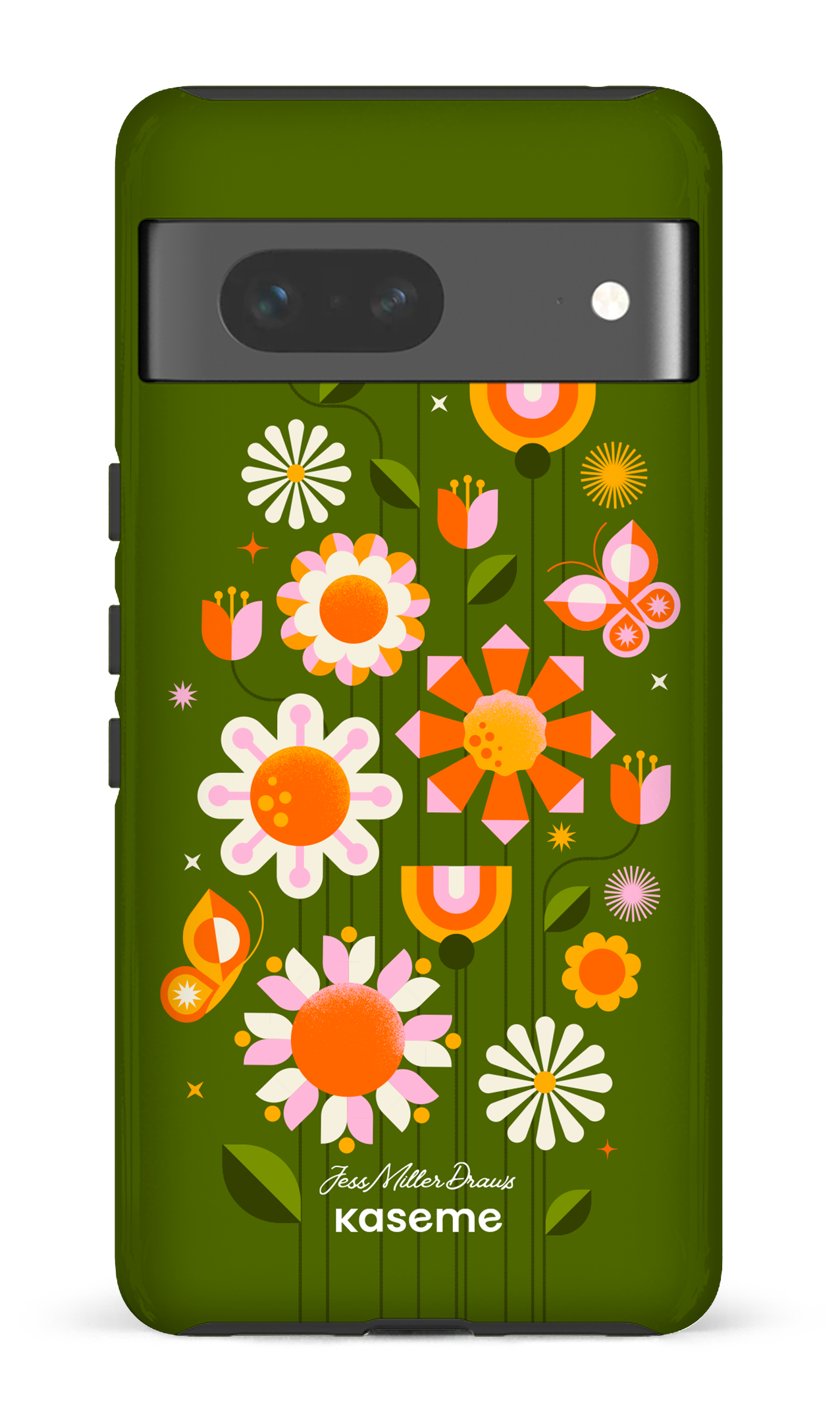 Summer Garden Green by Jessica Miller - Google Pixel 7