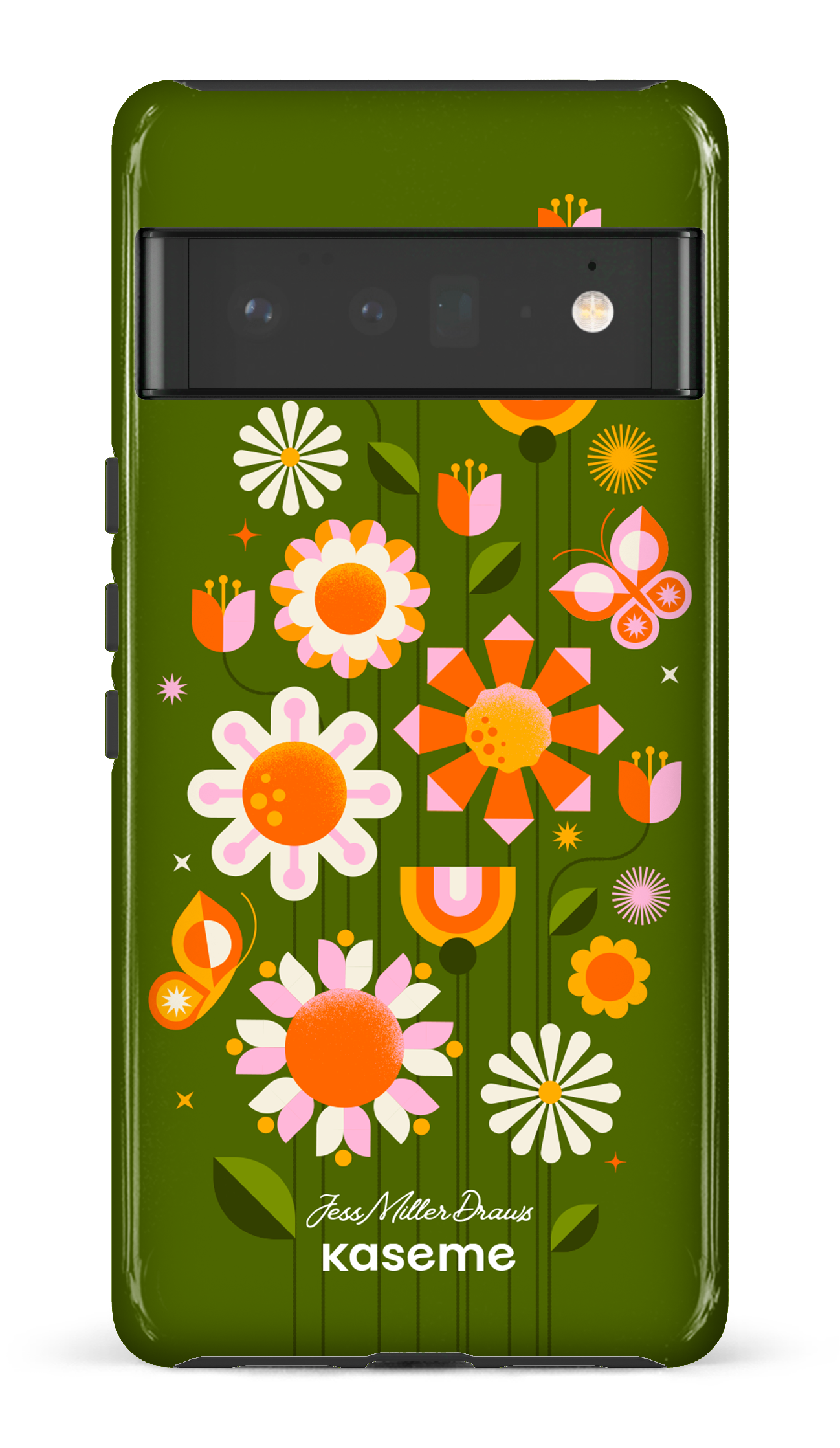 Summer Garden Green by Jessica Miller - Google Pixel 6 pro
