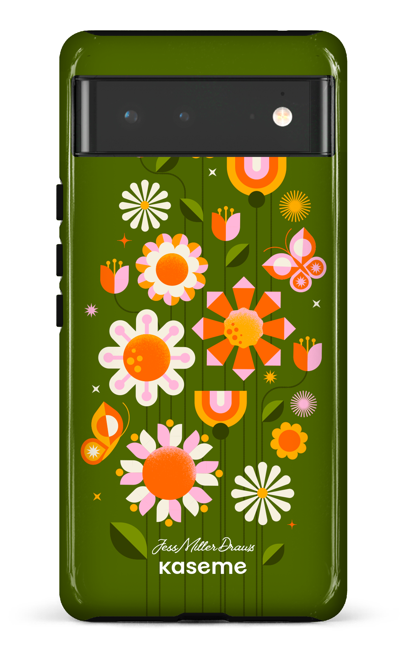 Summer Garden Green by Jessica Miller - Google Pixel 6
