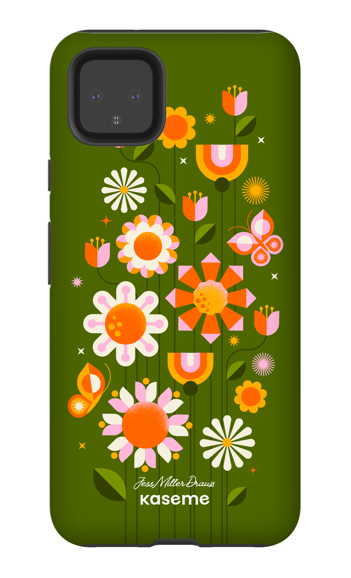 Summer Garden Green by Jessica Miller - Google Pixel 4 XL