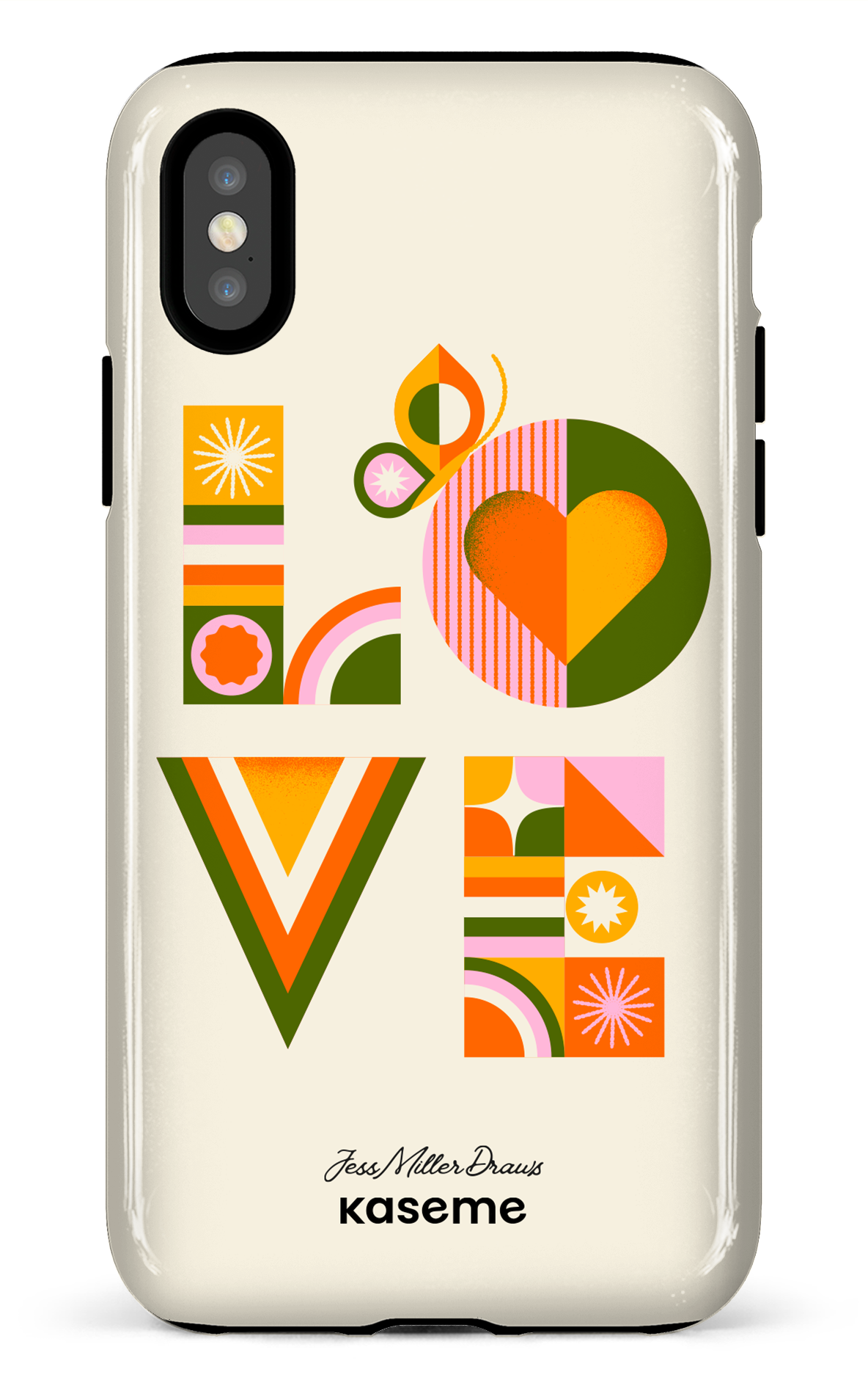 Summer Love Green by Jessica Miller - iPhone X/Xs