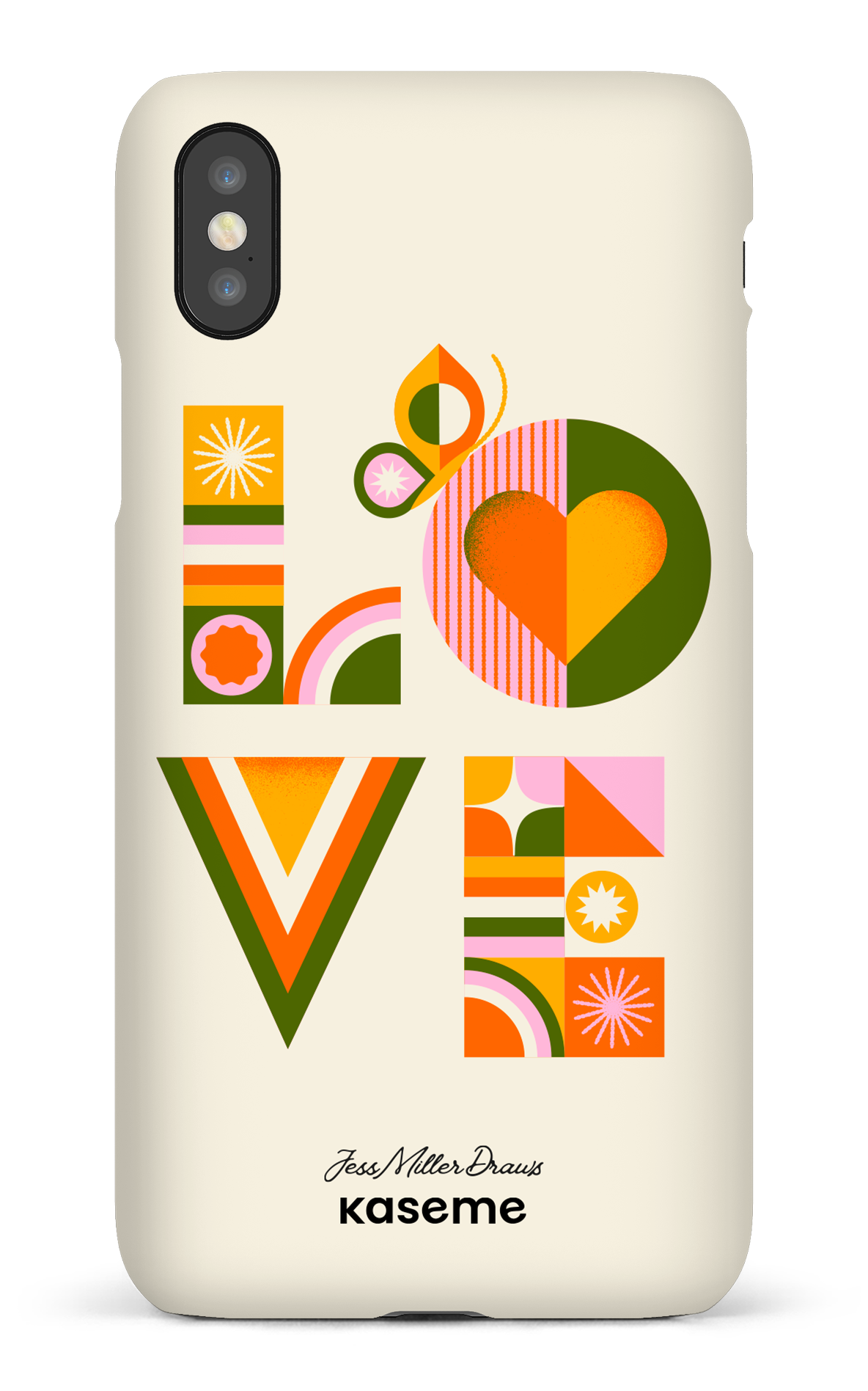 Summer Love Green by Jessica Miller - iPhone X/Xs