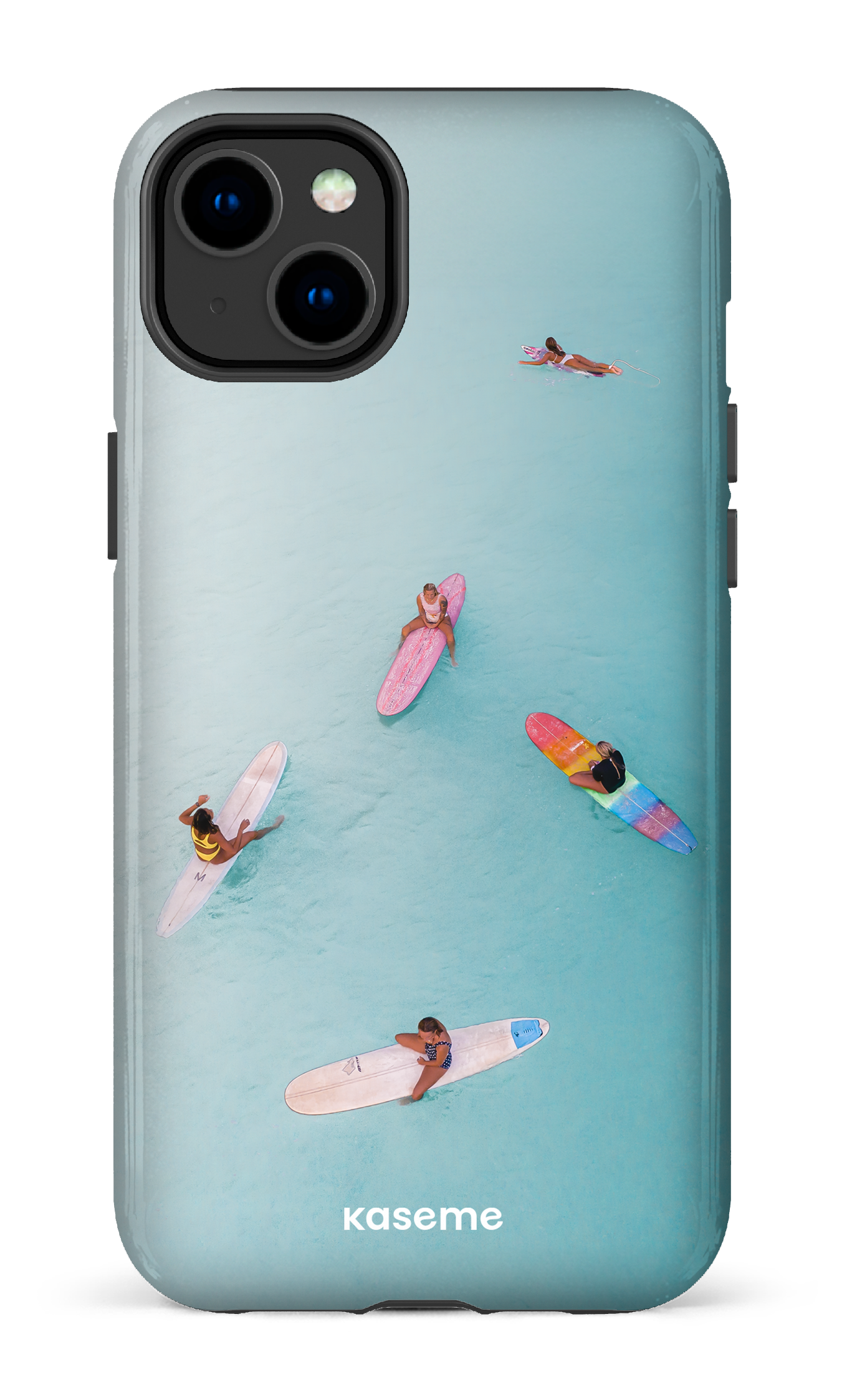 Surfer Girls by Ben Mackay - iPhone 14 Plus